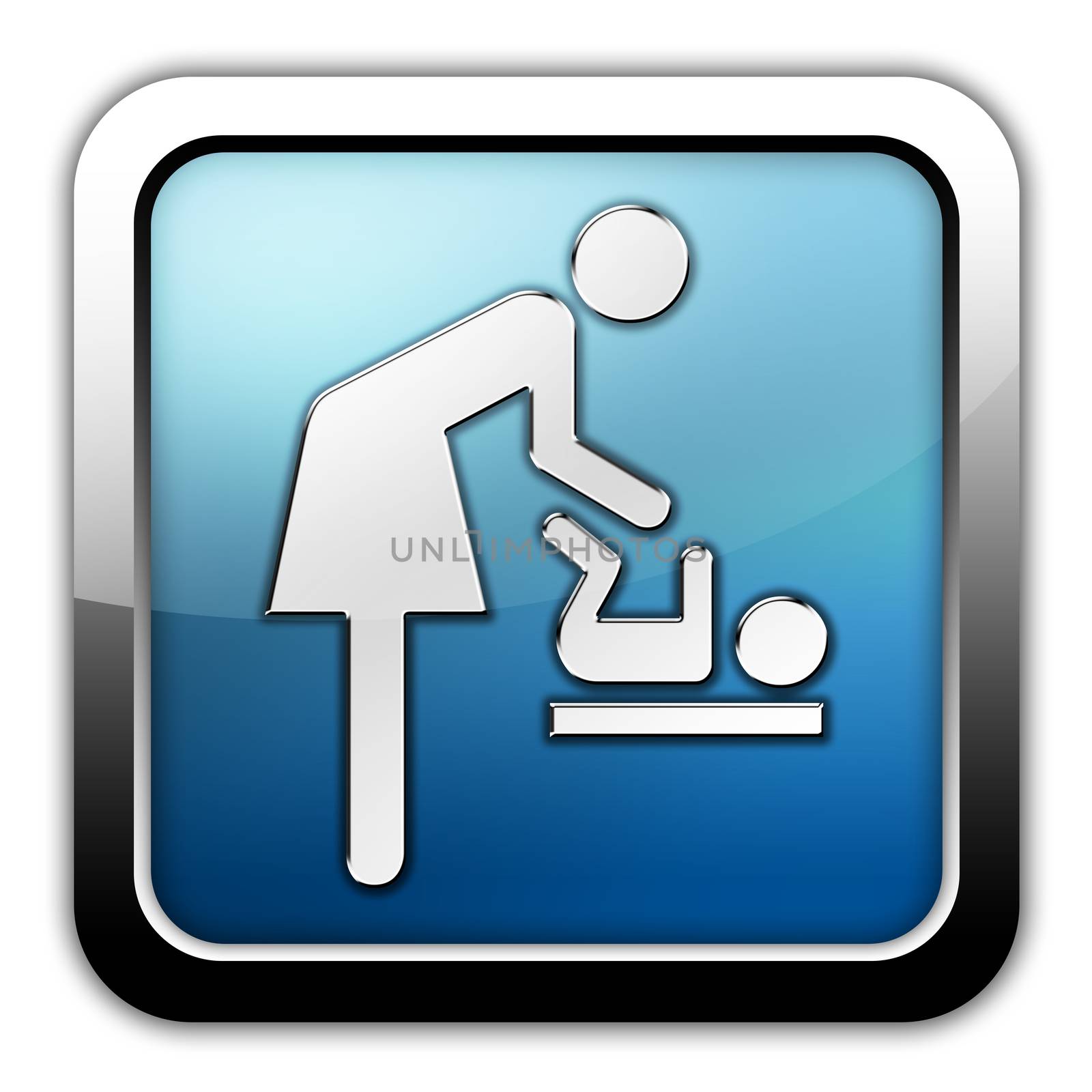 Icon/Button/Pictogram "Baby Change" by mindscanner