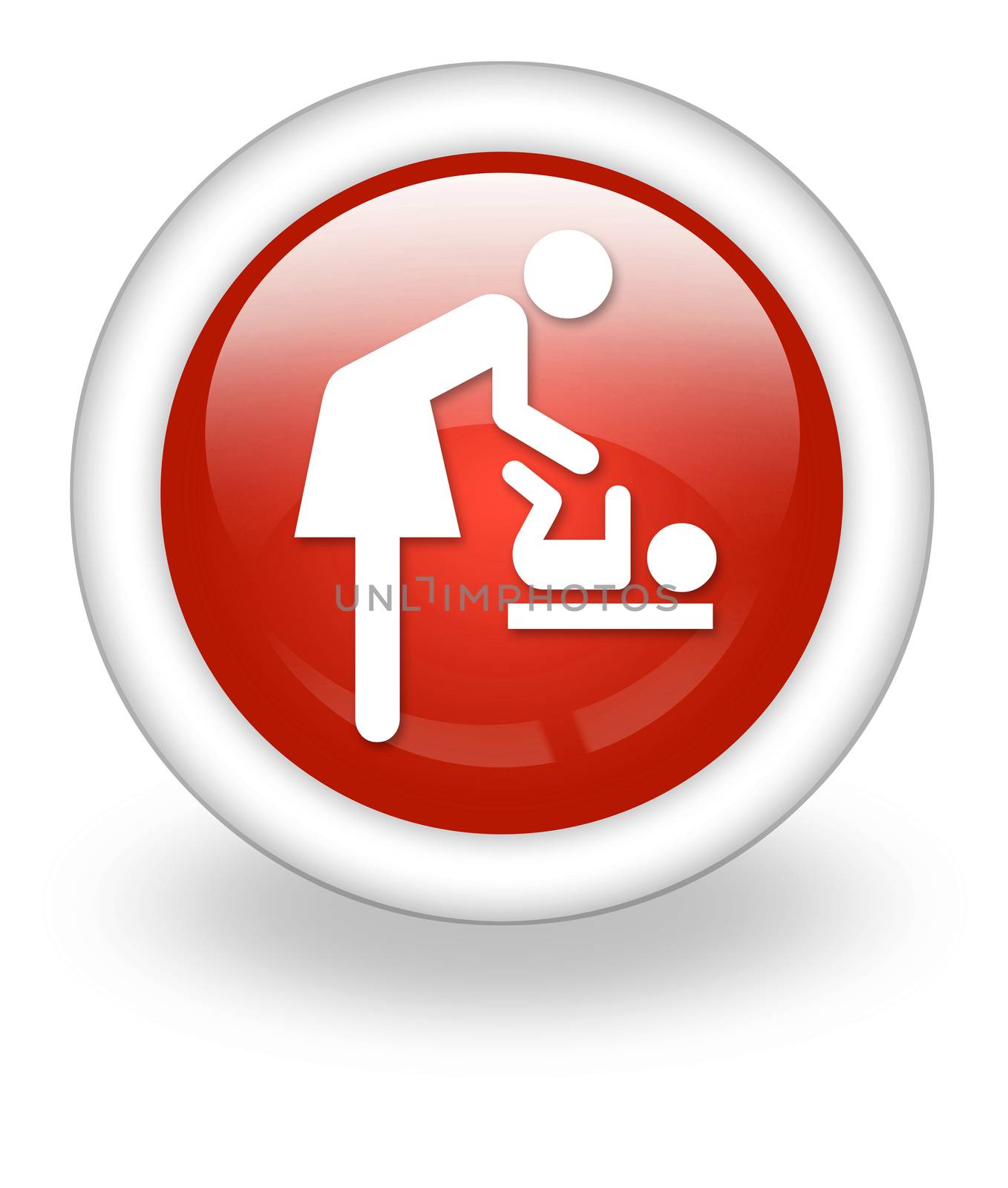 Icon/Button/Pictogram "Baby Change" by mindscanner