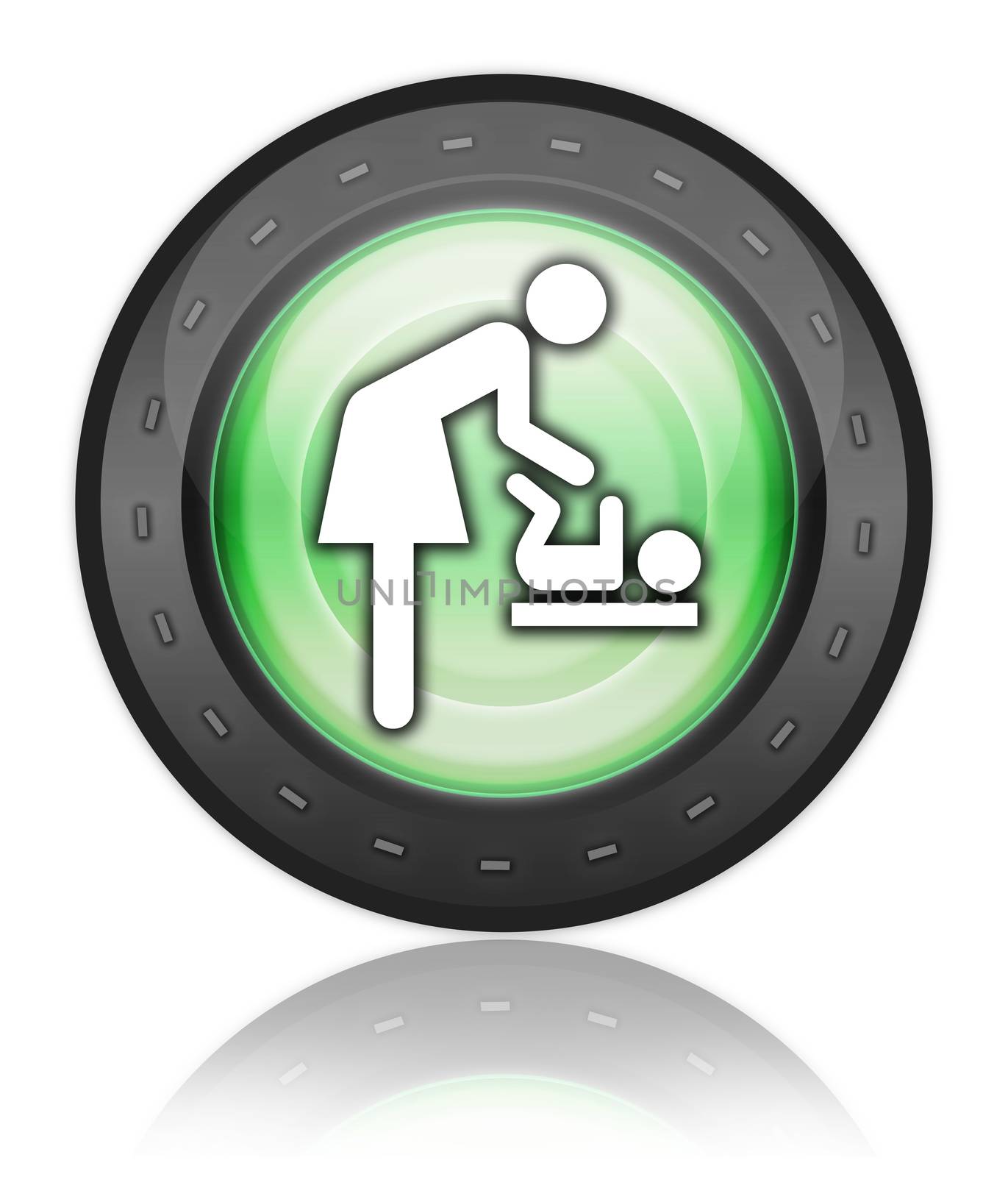 Icon/Button/Pictogram "Baby Change"