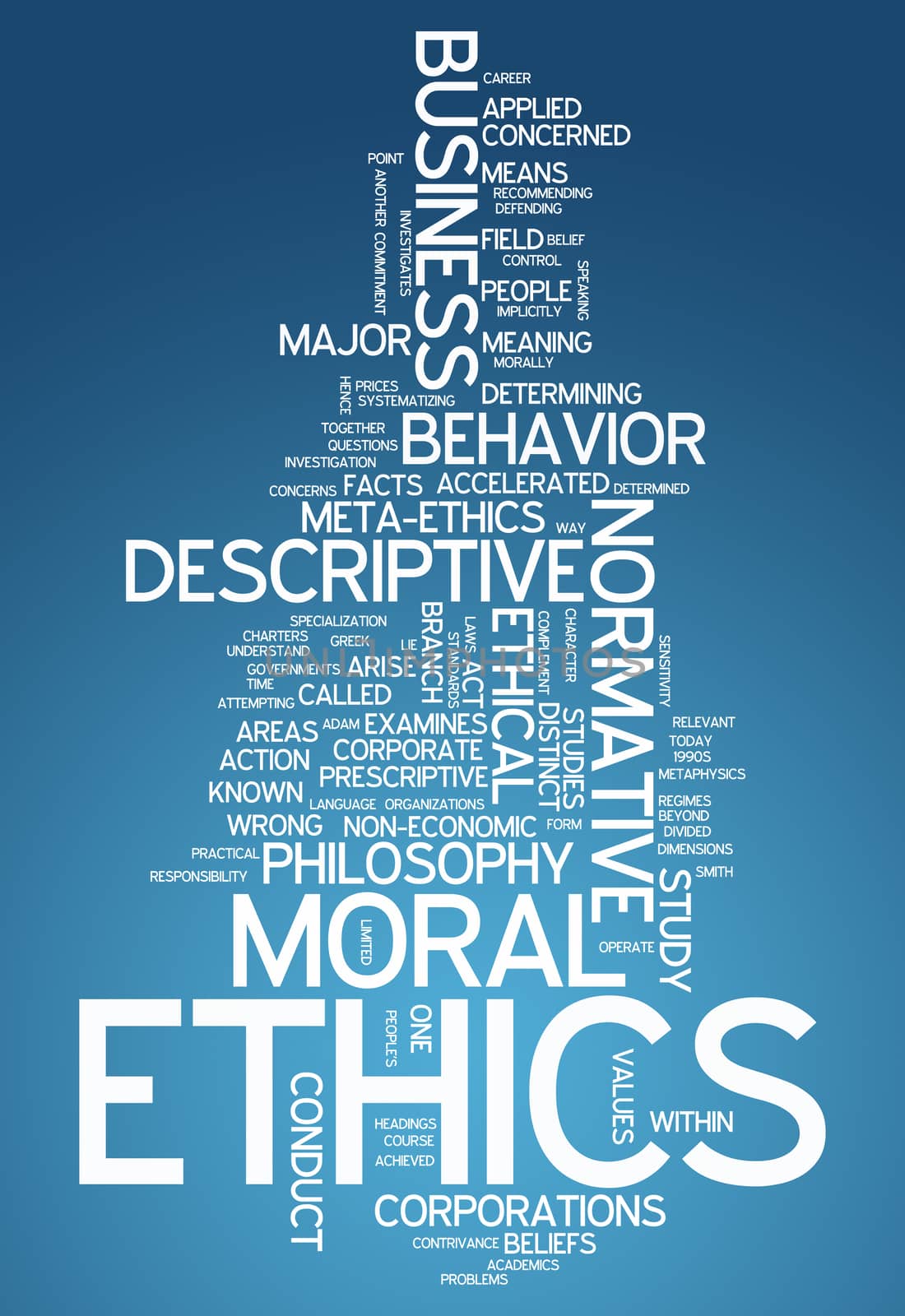 Word Cloud Ethics by mindscanner
