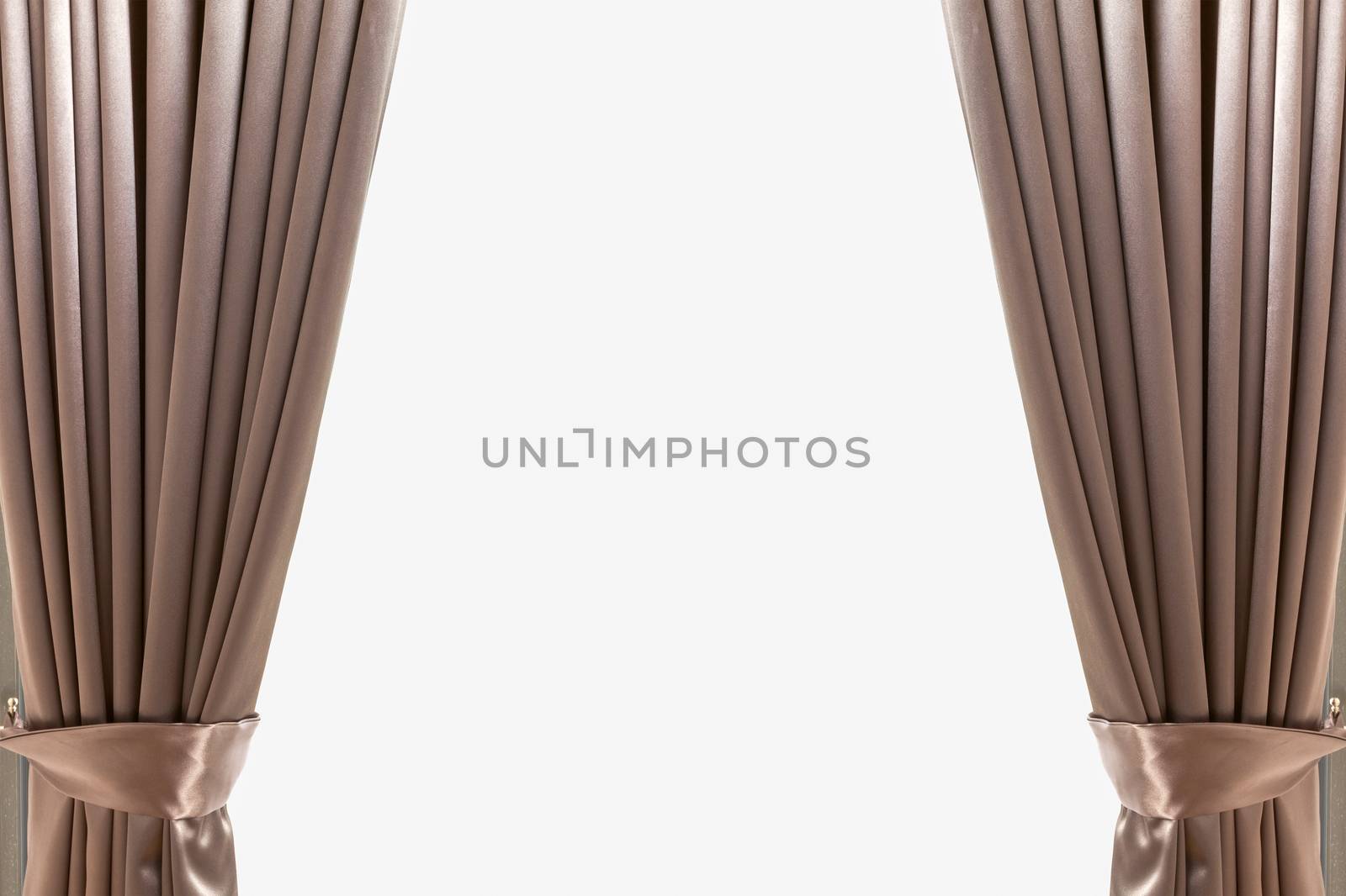 Luxury brown leather curtain background