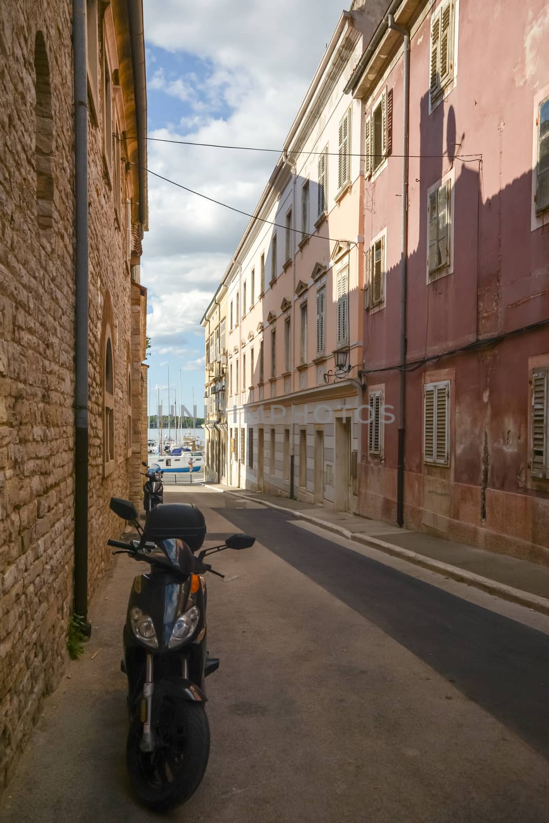 old town in Rovinj Croatia by vlaru