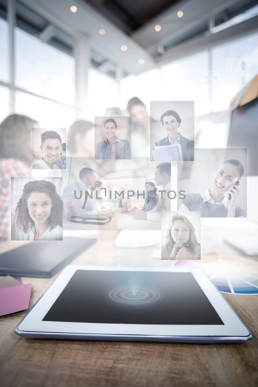 Composite image of business people having a meeting  by Wavebreakmedia