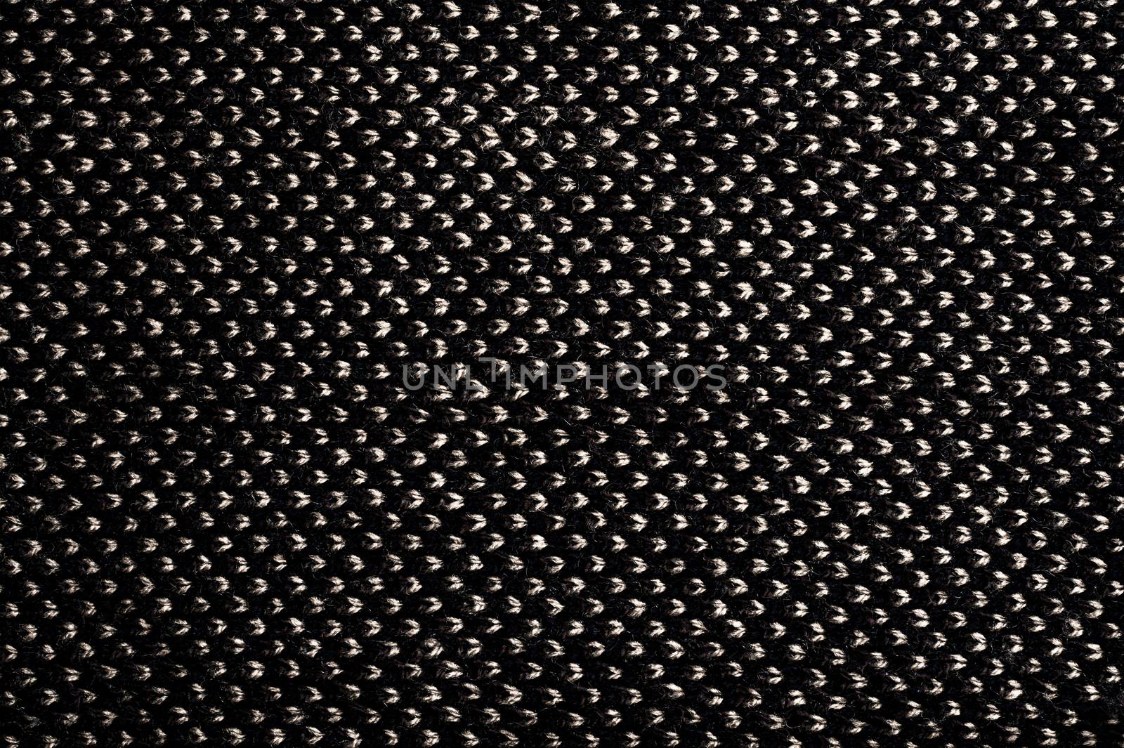 texture background of cut wool fabric knitted manually