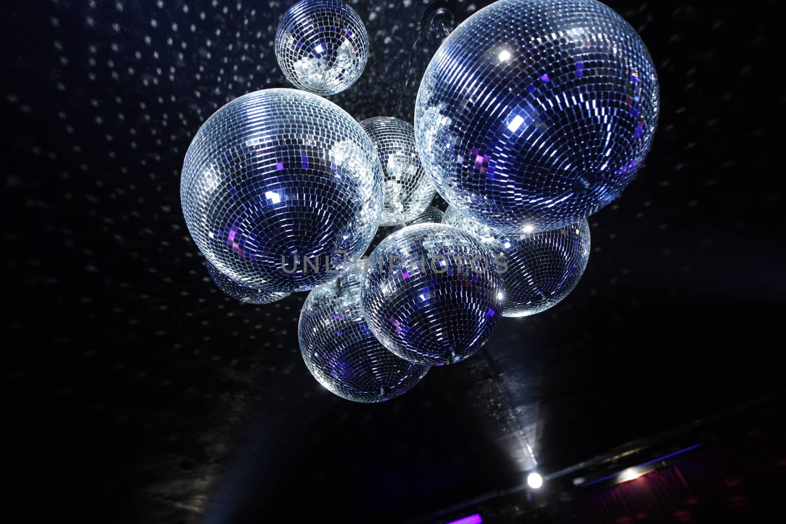 Disco balls in dark  by gorov108
