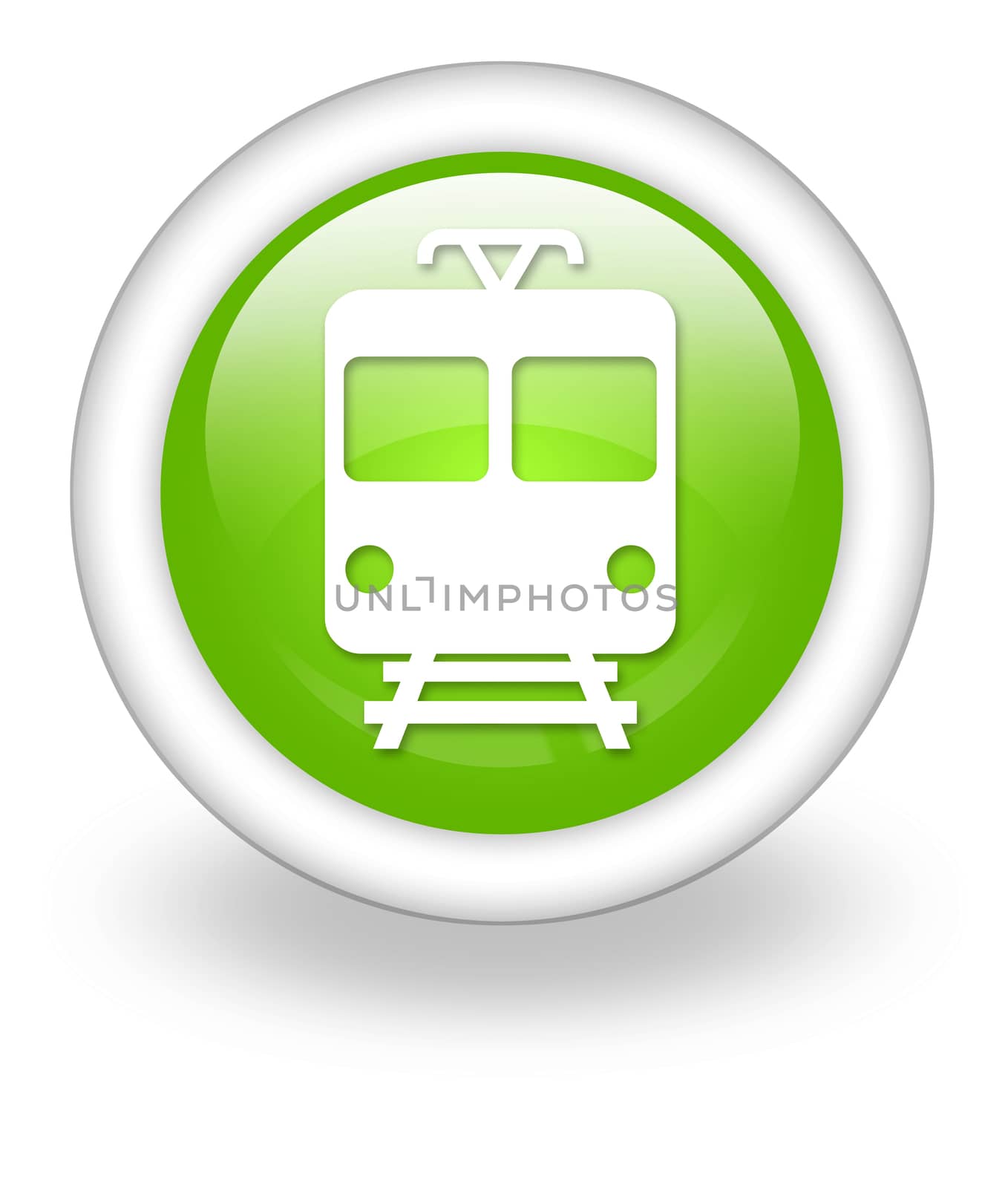 Icon/Button/Pictogram "Train / Mass Transit"