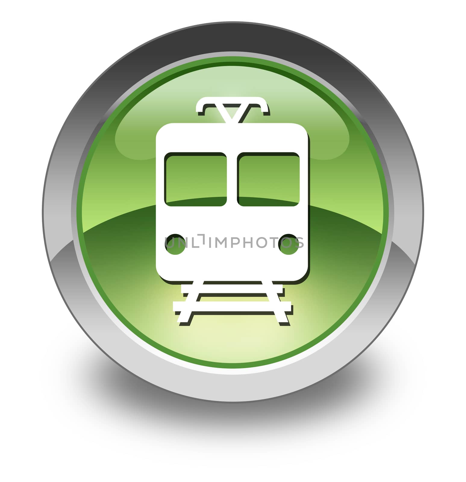 Icon/Button/Pictogram "Train / Mass Transit"