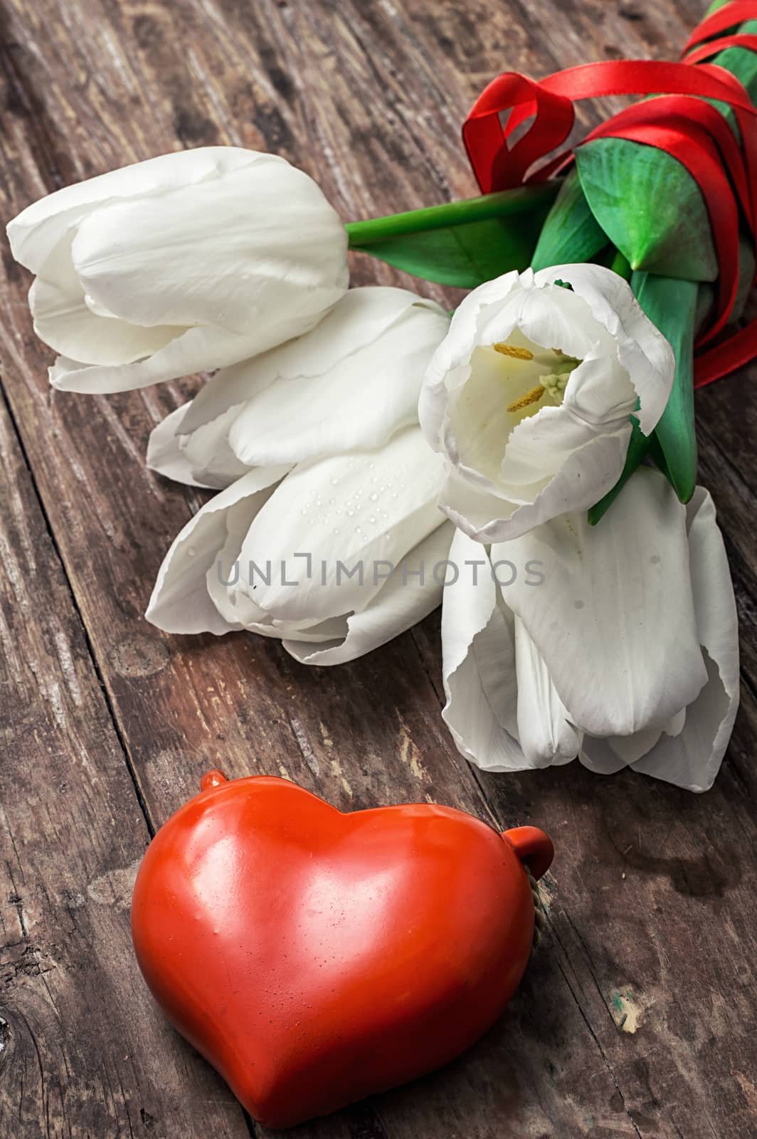 bouquet of tulips  by LMykola