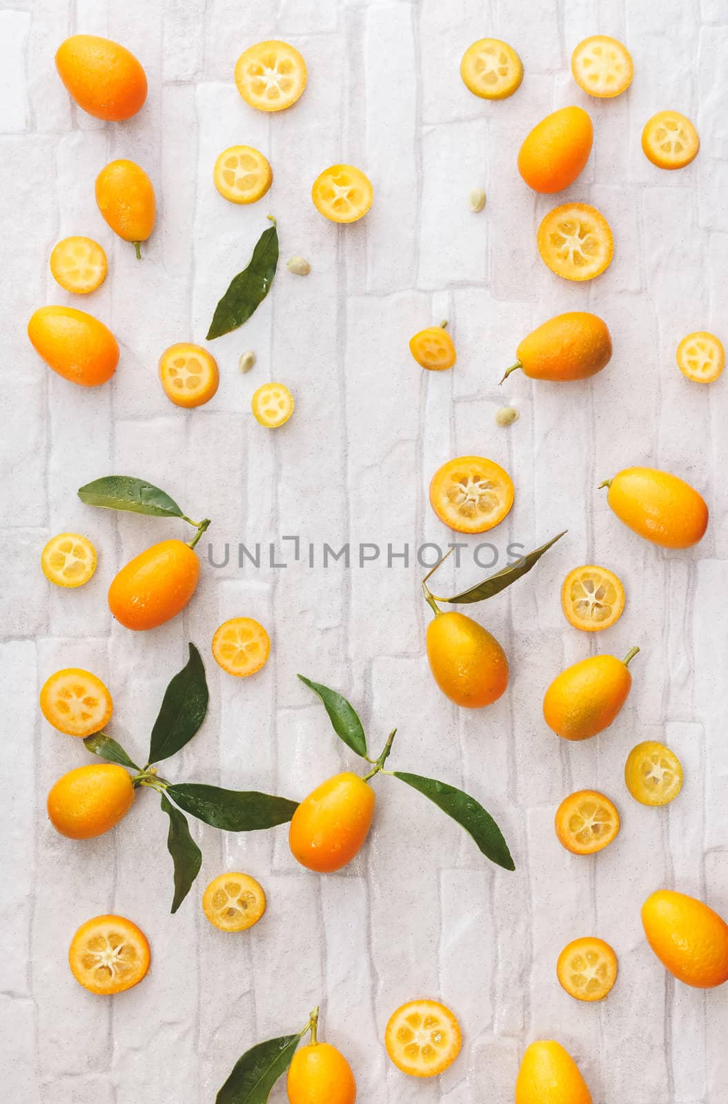 Fresh organic kumquats by Slast20