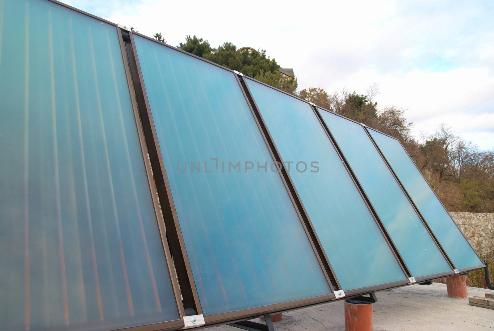 Solar water heating system by vapi