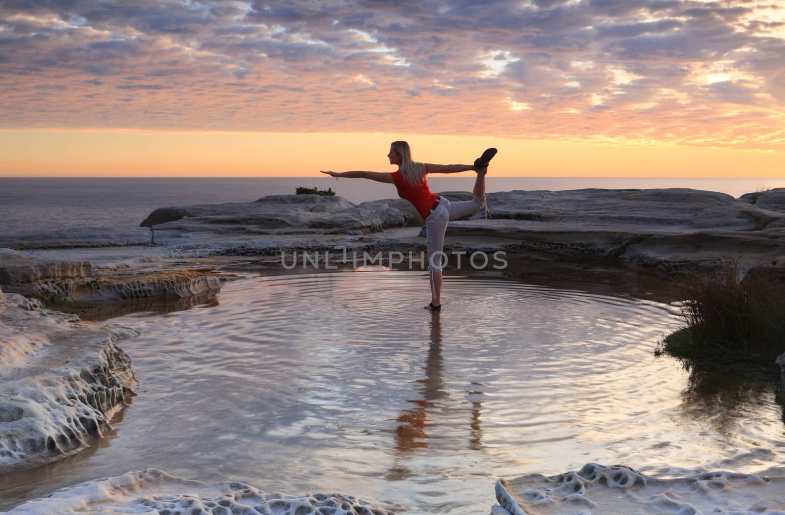 King Dancer Pose - Natarajasana by lovleah