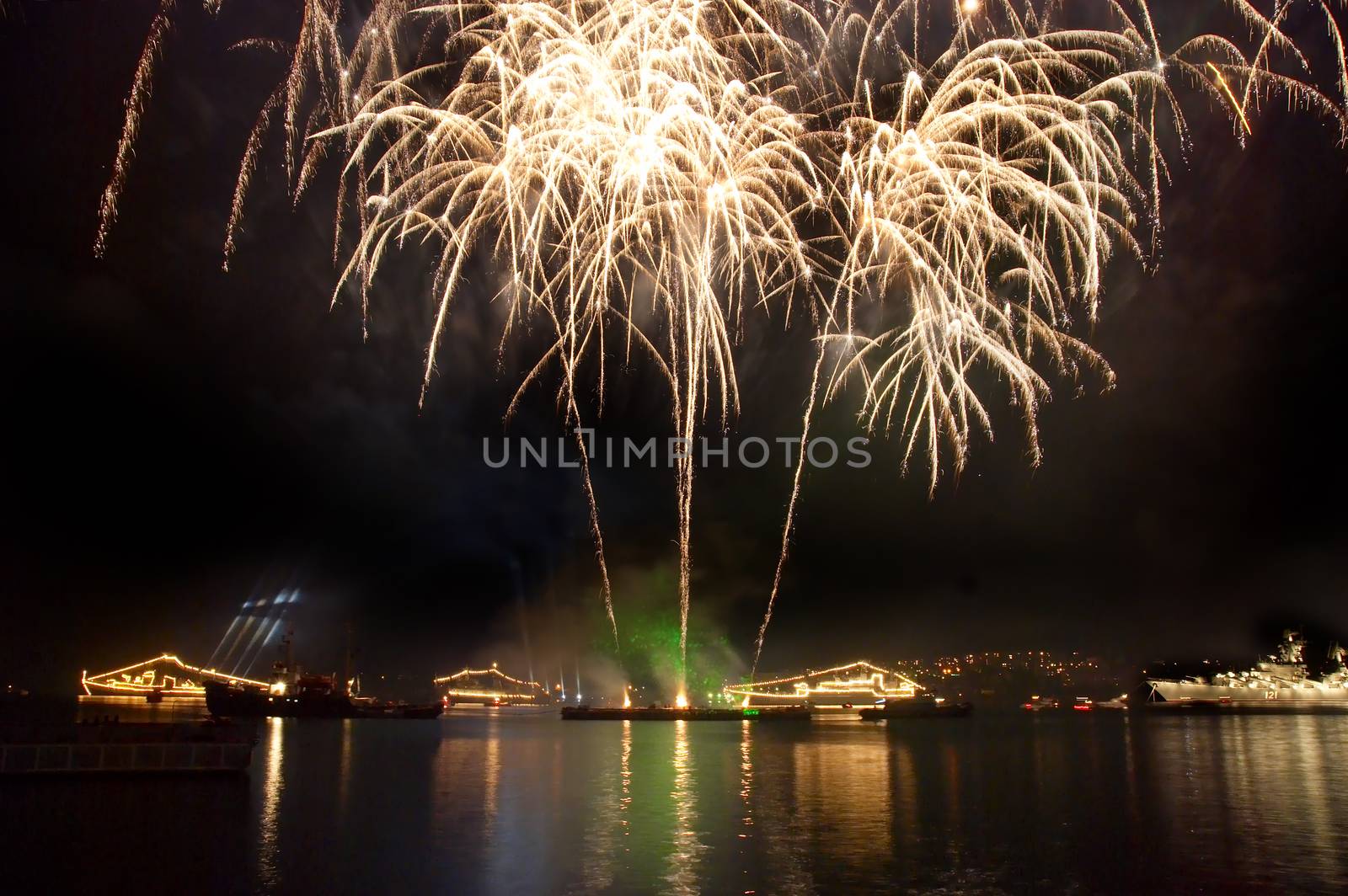 Salute above the bay. Sevastopol. by vapi