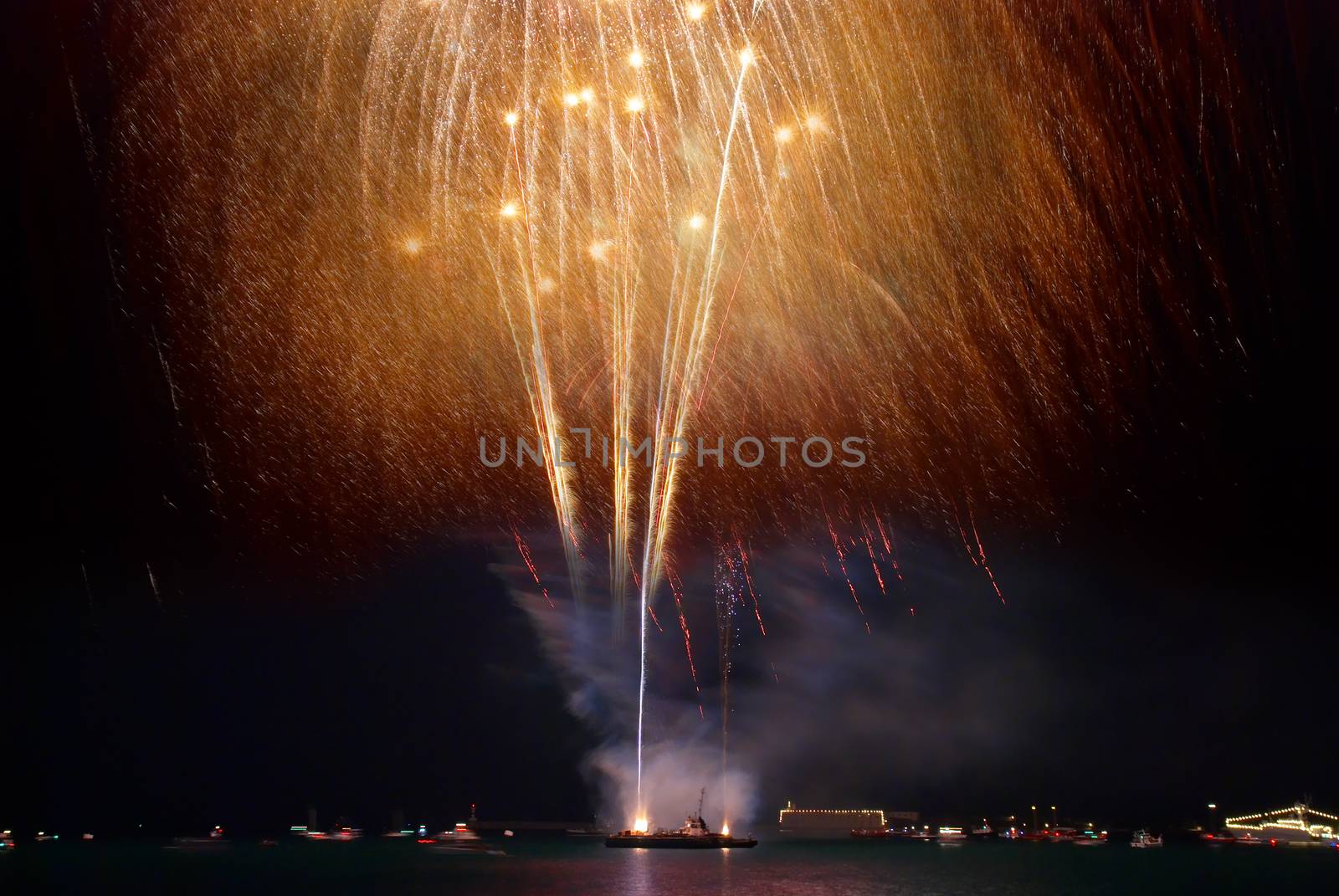 Salute above the bay. Sevastopol. by vapi