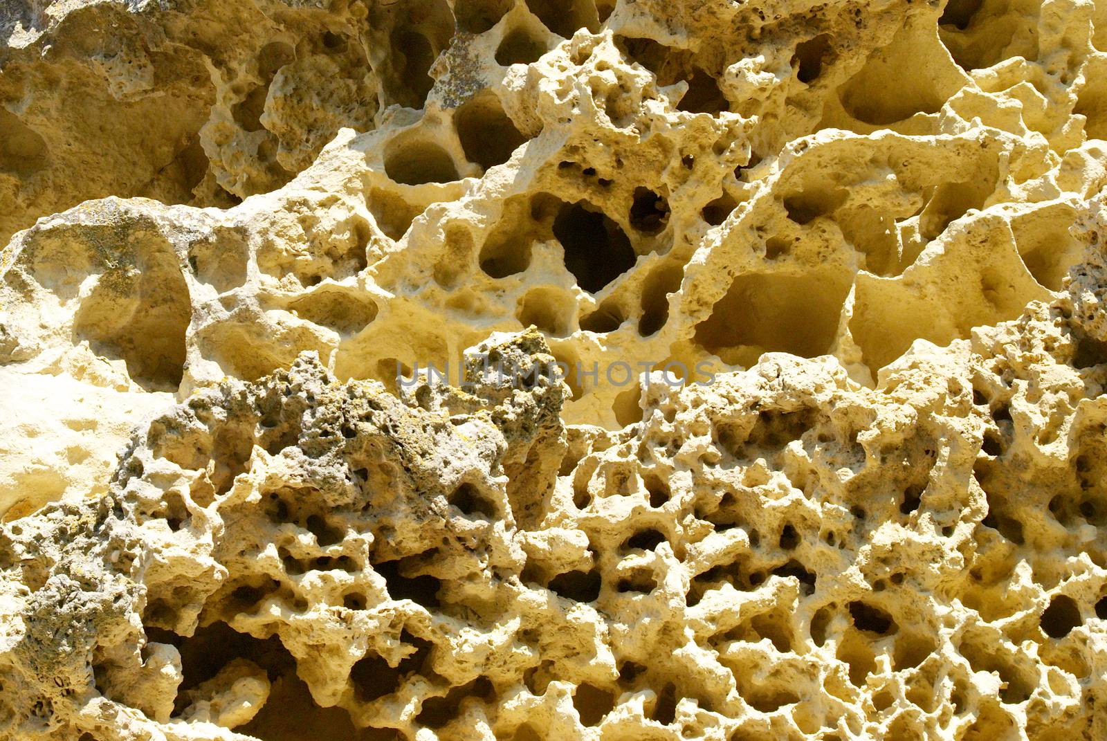 Texture of sandstone.