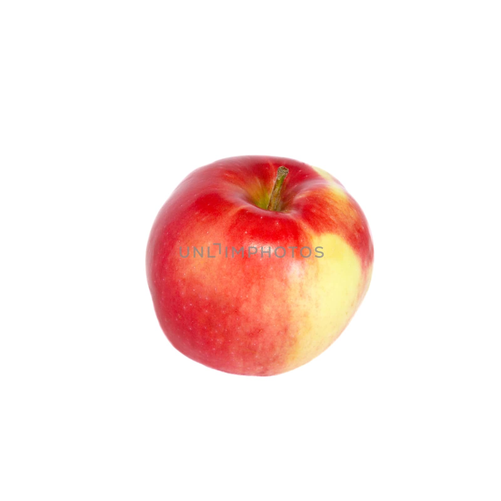 Red fresh apple isolated on white. by vapi