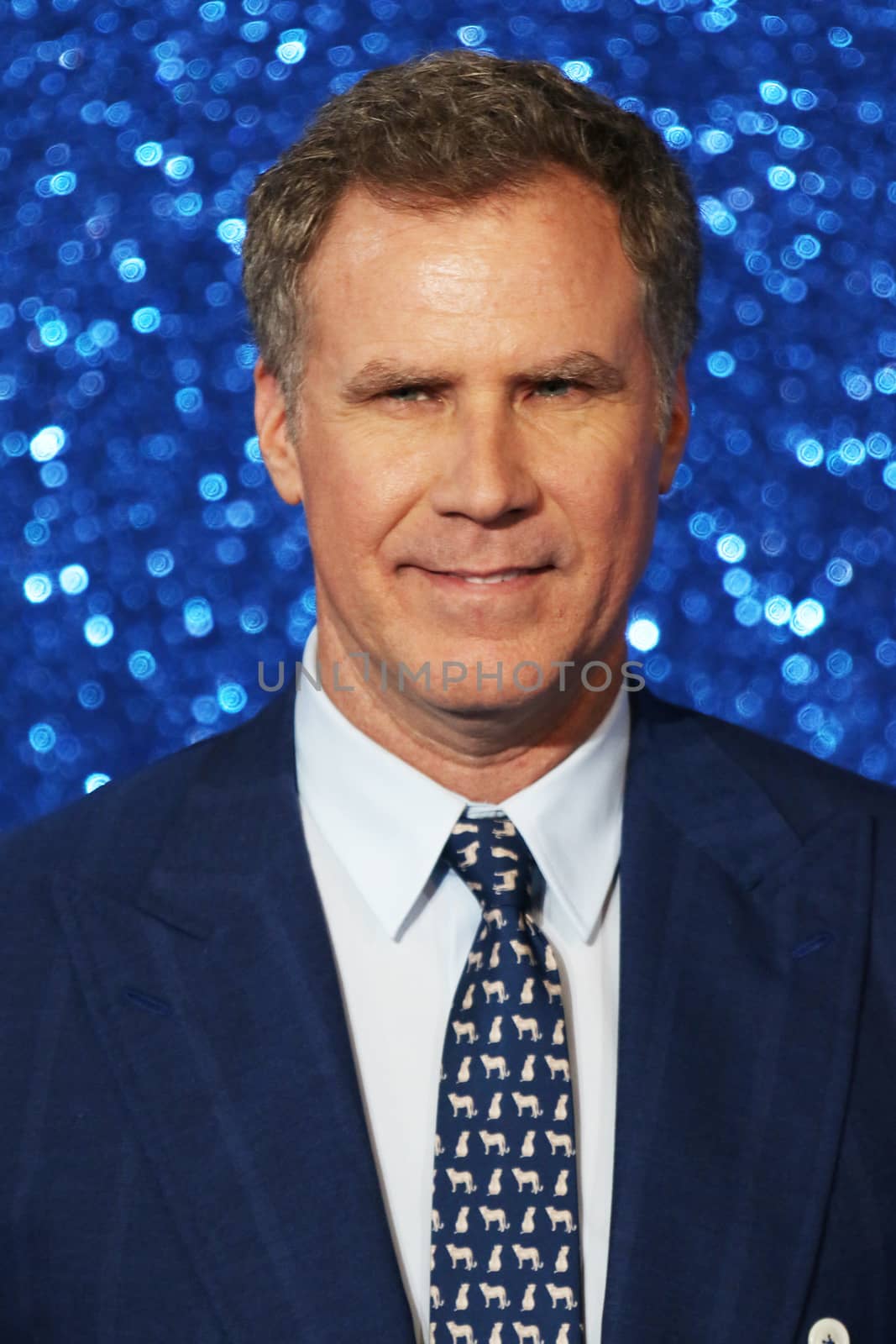 UK, London: Will Ferrell arrives on the blue carpet at Leicester Square in London on February 4, 2016 for a fashionable screening of Zoolander No. 2, the long-awaited sequel to Ben Stiller's trademark hit.