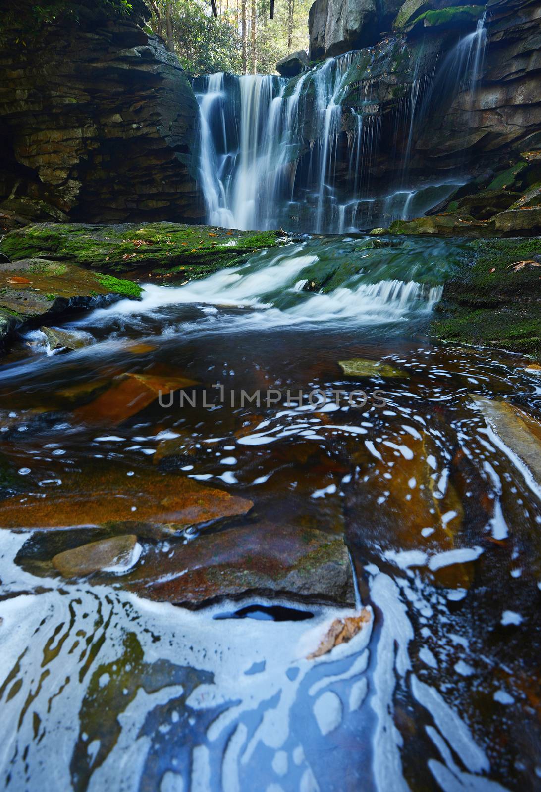 Waterfall in West Virginia by porbital