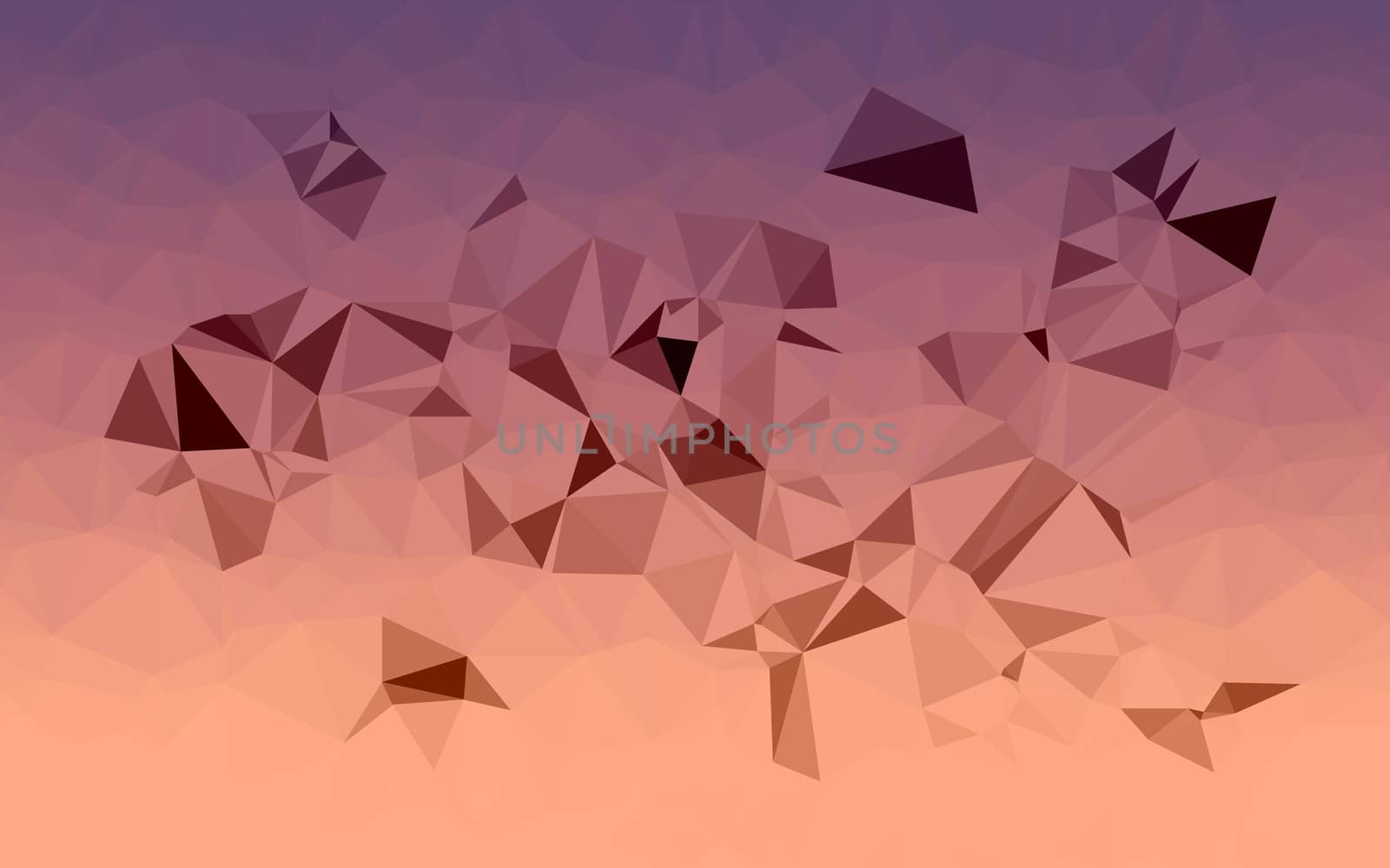 Abstract low poly background, geometry triangle by teerawit