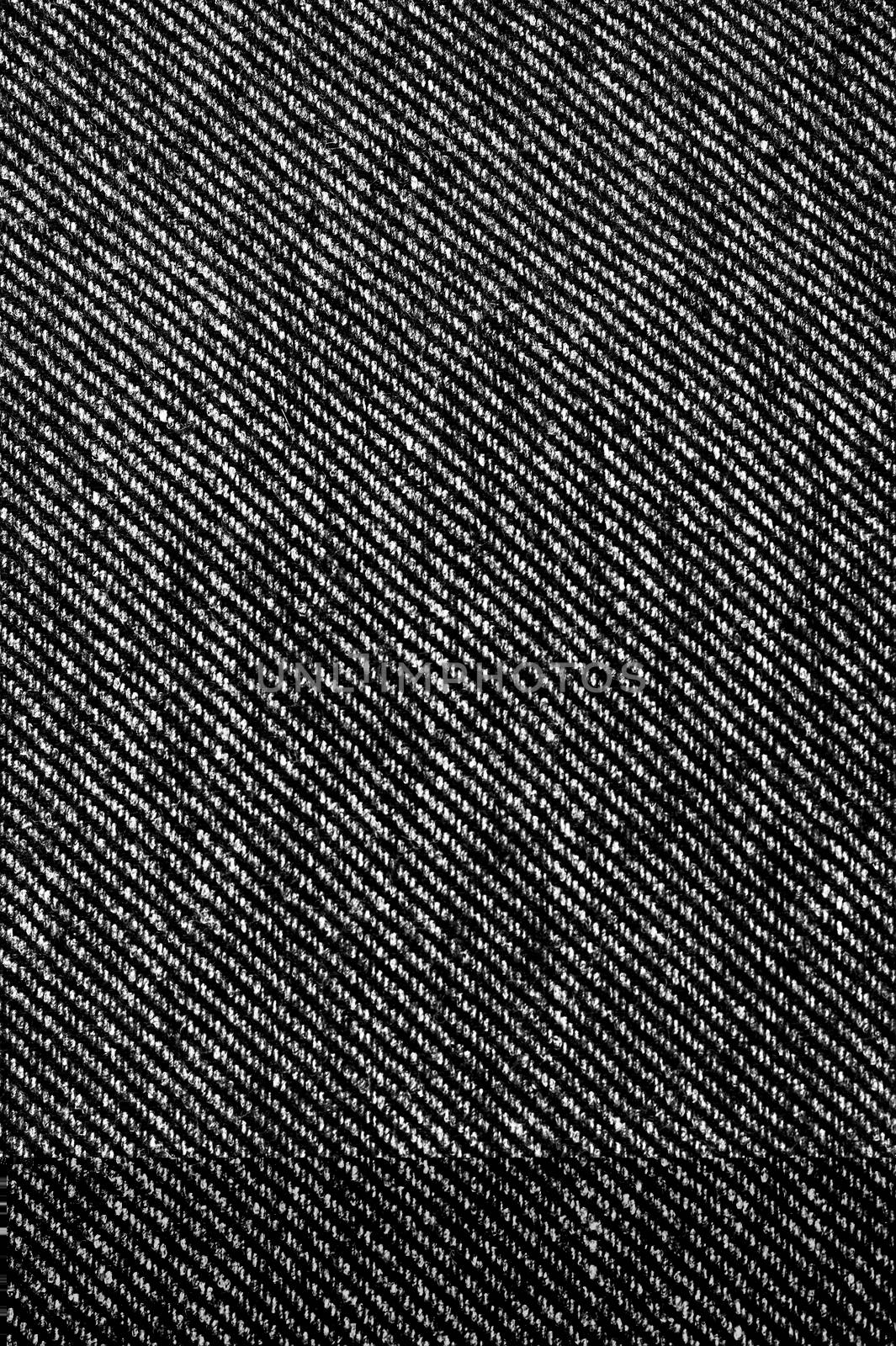 Wallpaper piece of woolen cloth in black and white