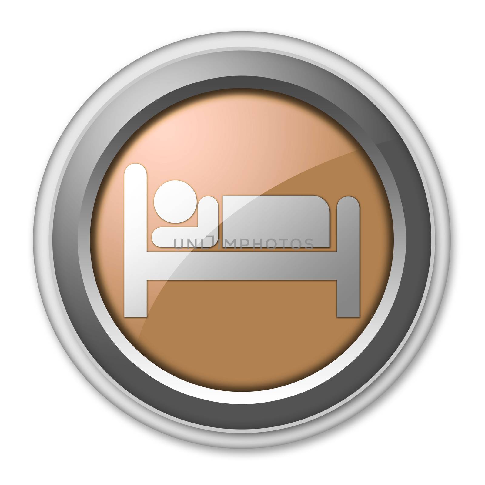 Icon, Button, Pictogram Hotel, Lodging by mindscanner