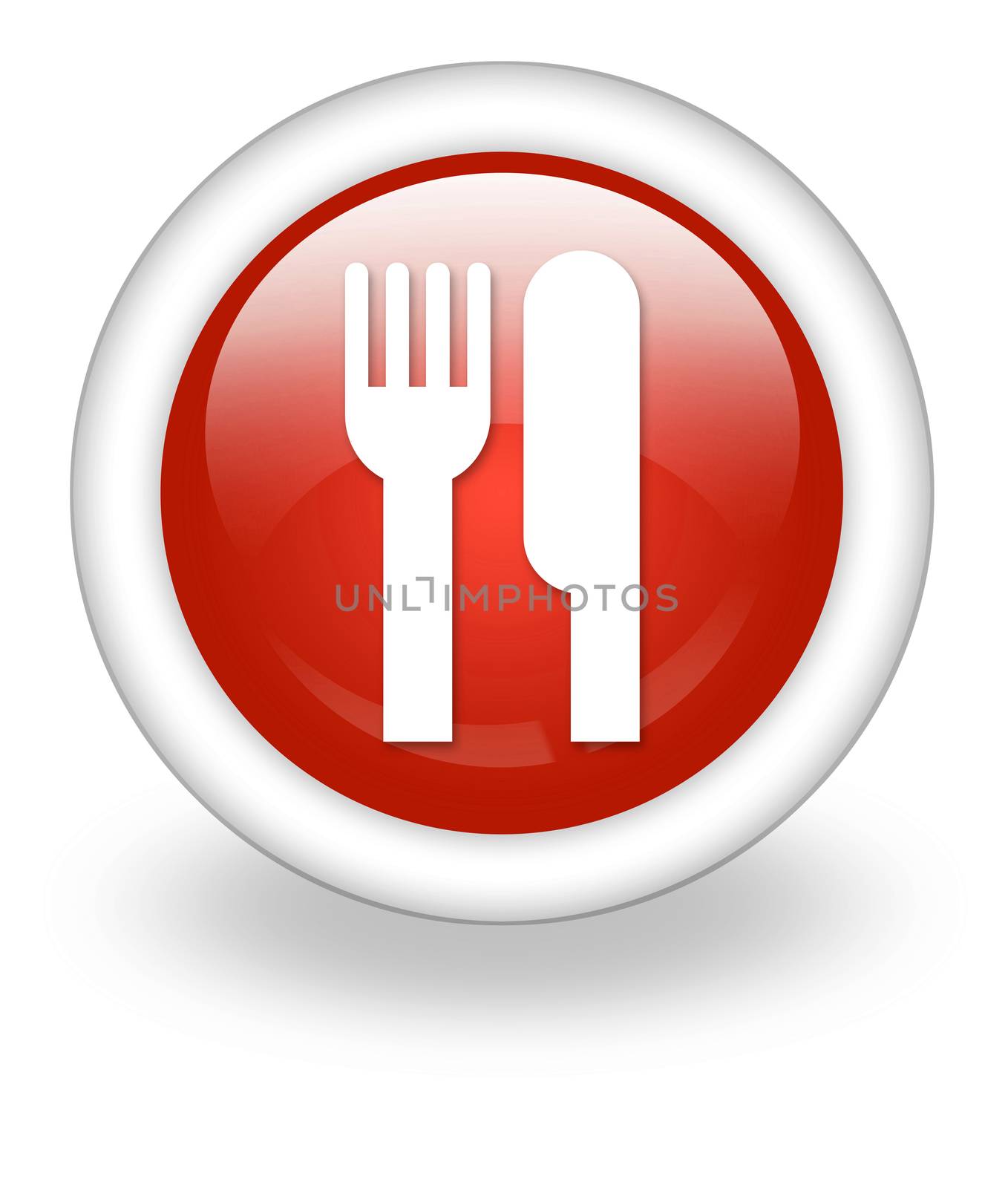 Icon, Button, Pictogram with Eatery, Restaurant symbol