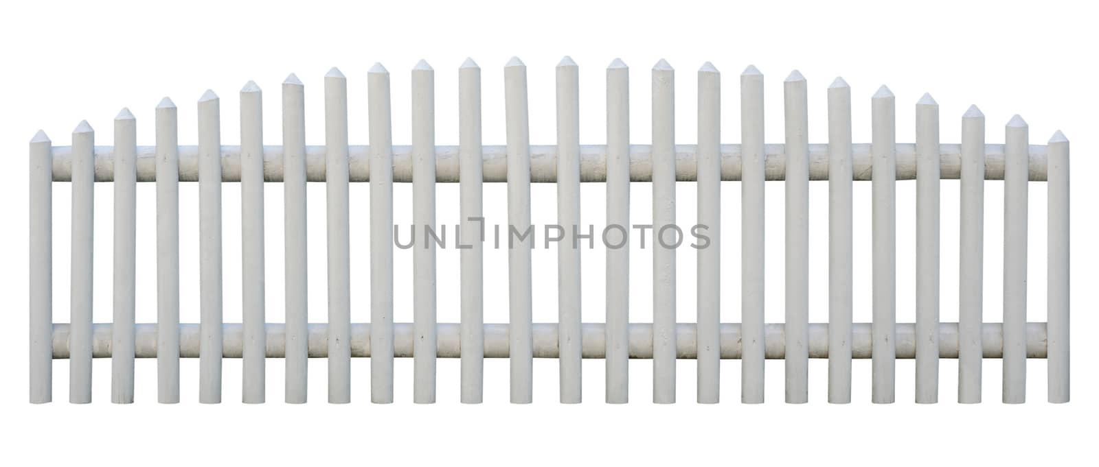 Seamless picket fence cutout by vkstudio