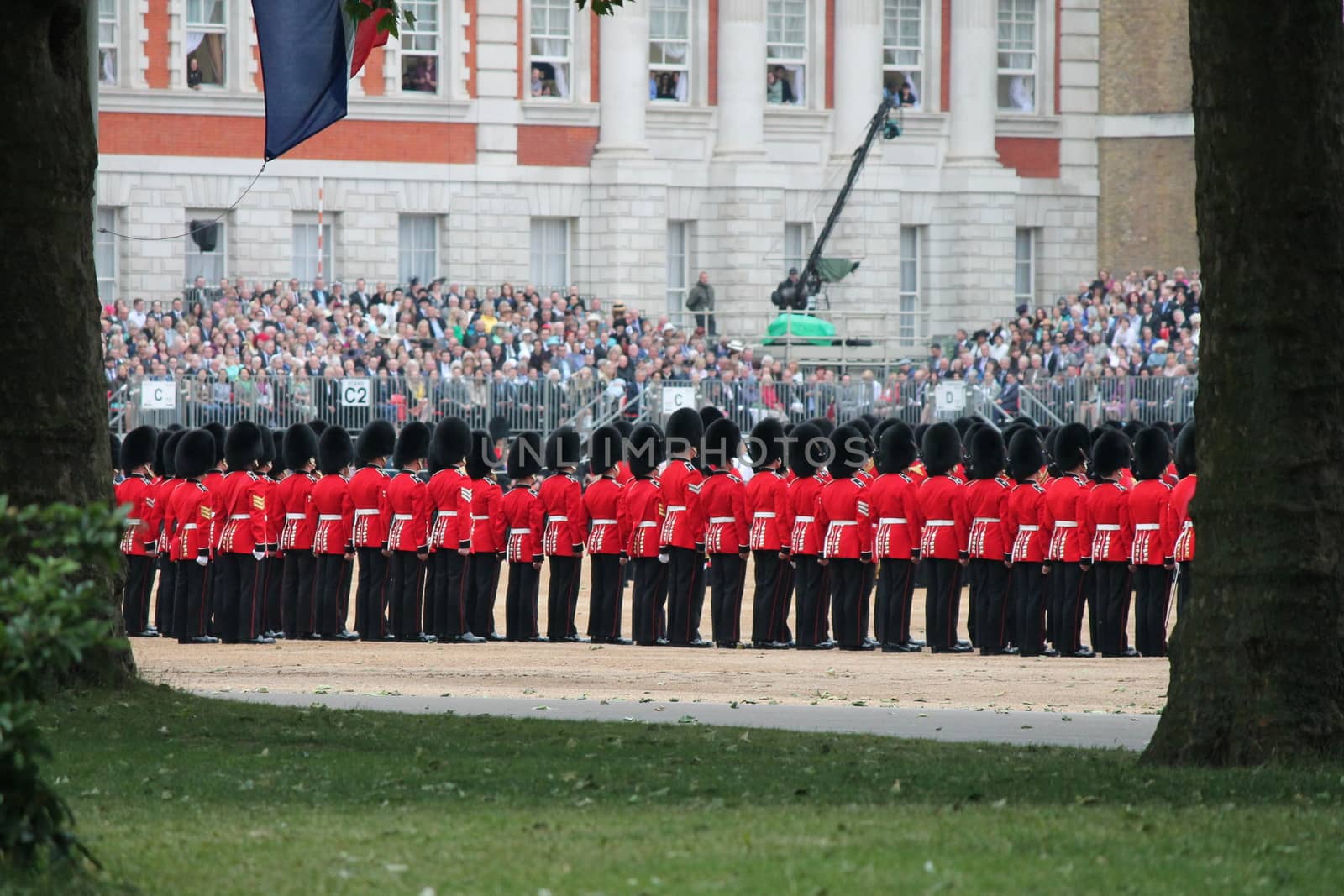 London, UK-June 11 2016, coldstream soldier of the royal guard, June 11.2016 in London by cheekylorns