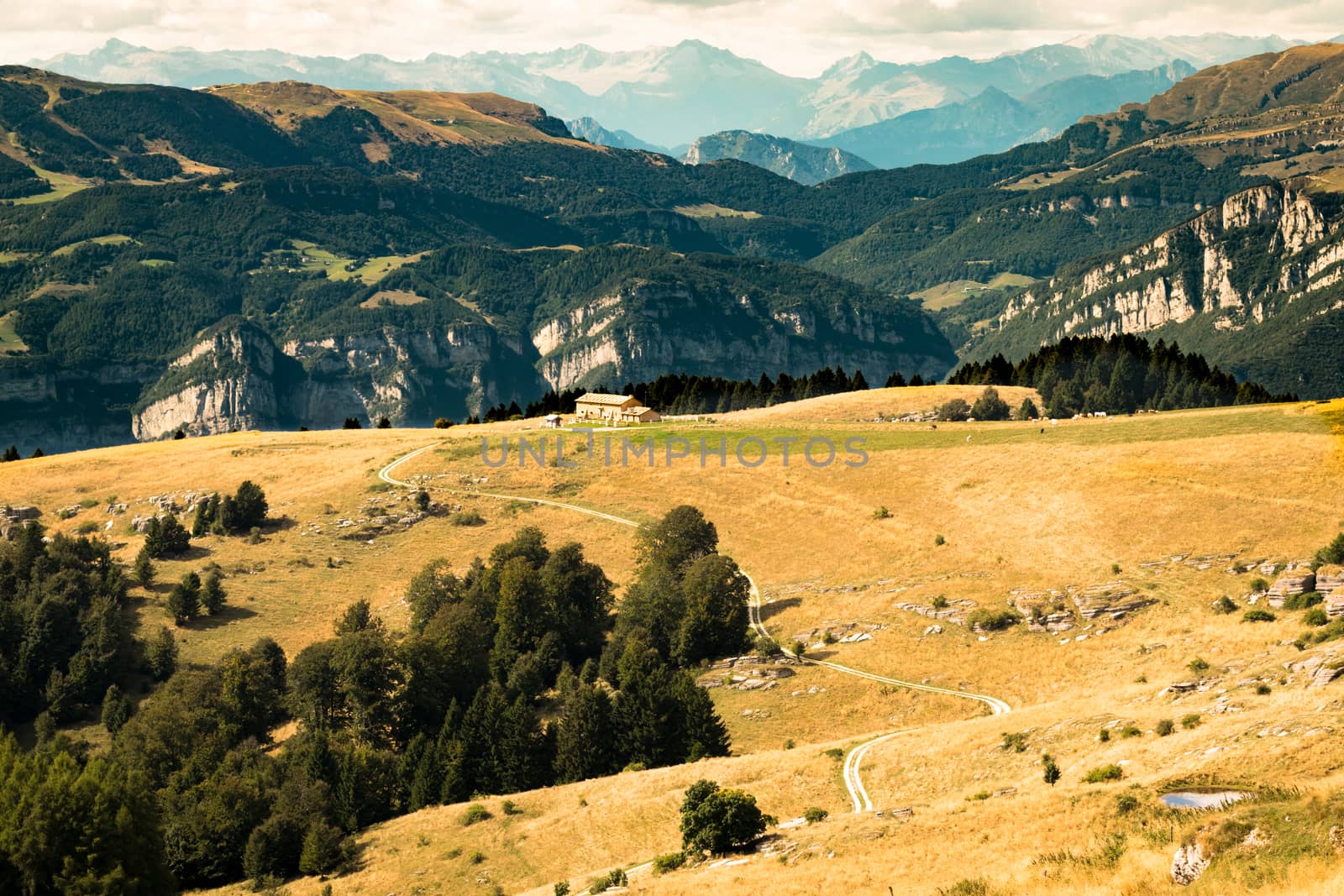 Views of the Dolomites, Italian alps famous worldwide.