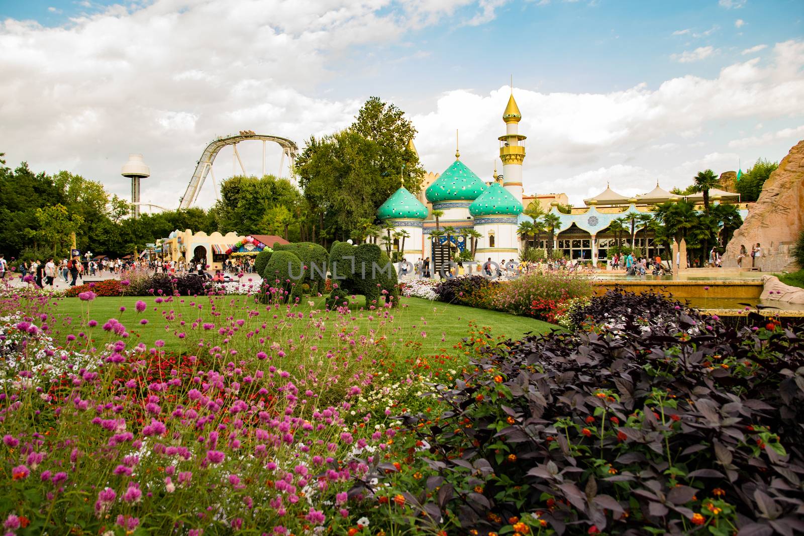 Gardaland Theme Park in Castelnuovo Del Garda, Italy. by Isaac74