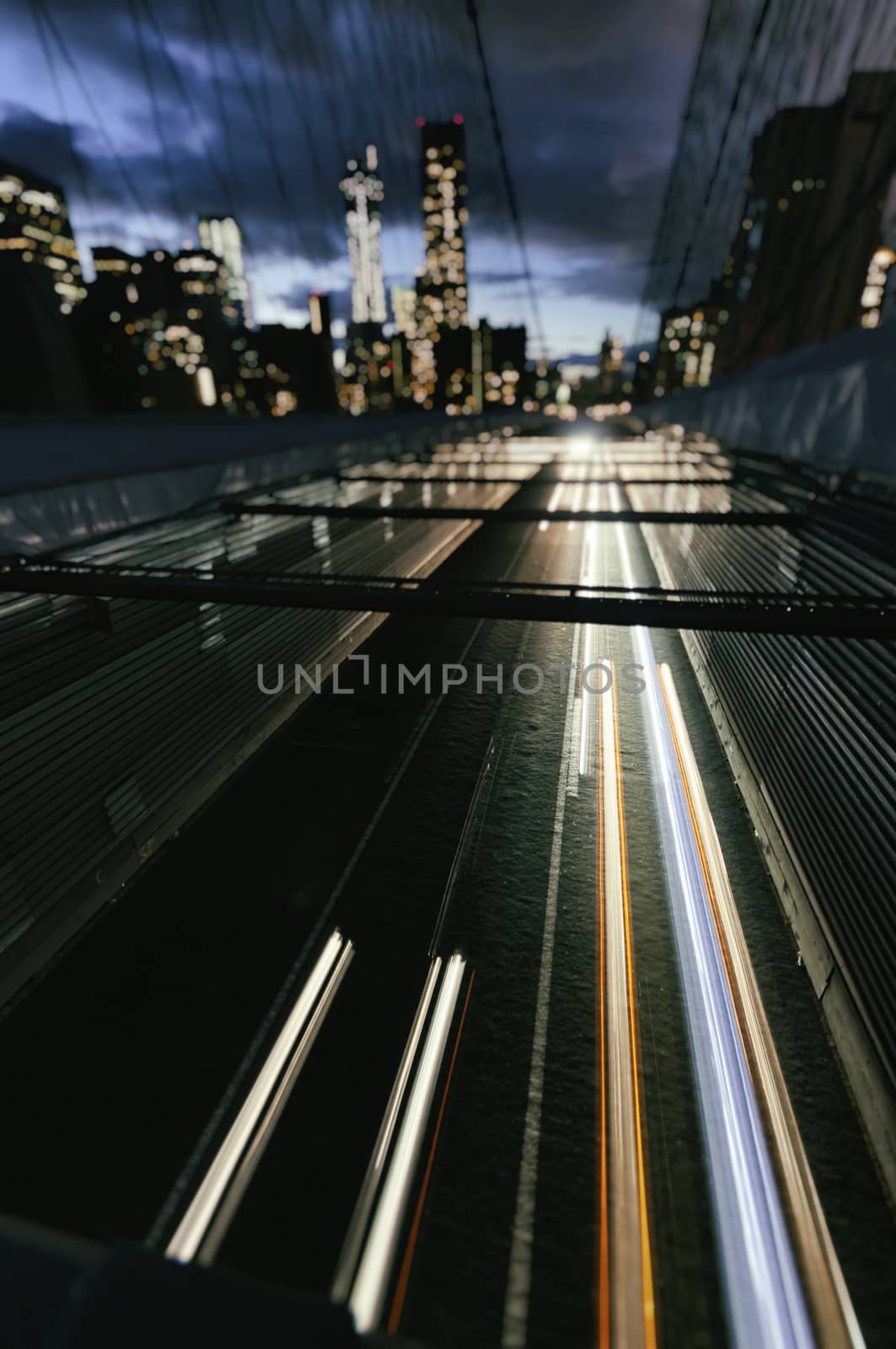 Long exposure photograph in New York CIty