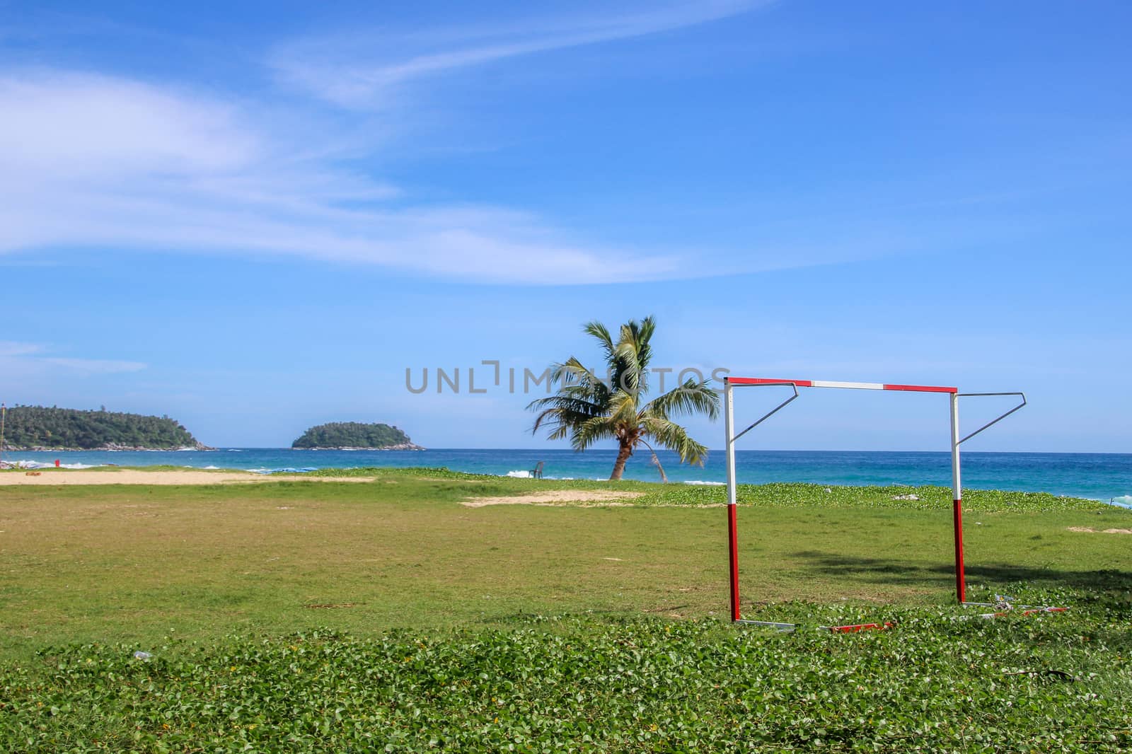 Goal on the beach by danieldep