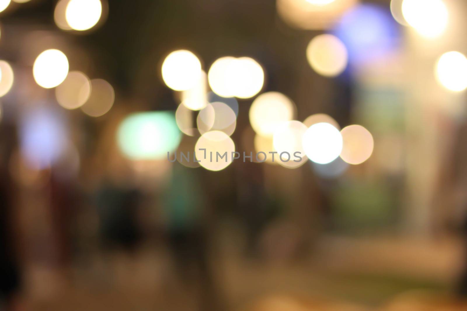 A blurred background bokeh night. by primzrider