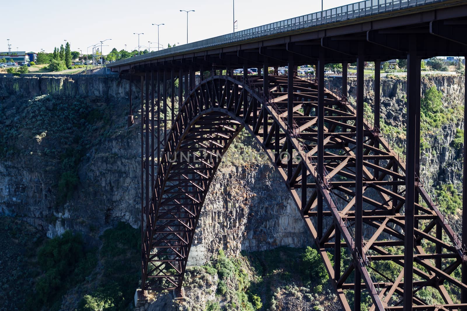 Perrine Bridge, over the snake River, Twin Fals, Idaho.