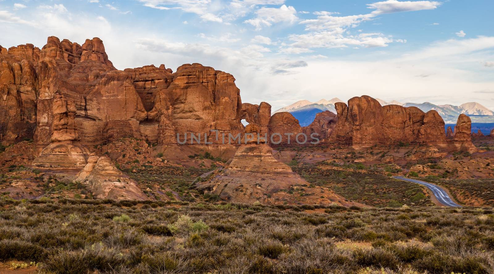 Parade of Elephants, Arches National Park. Utah.