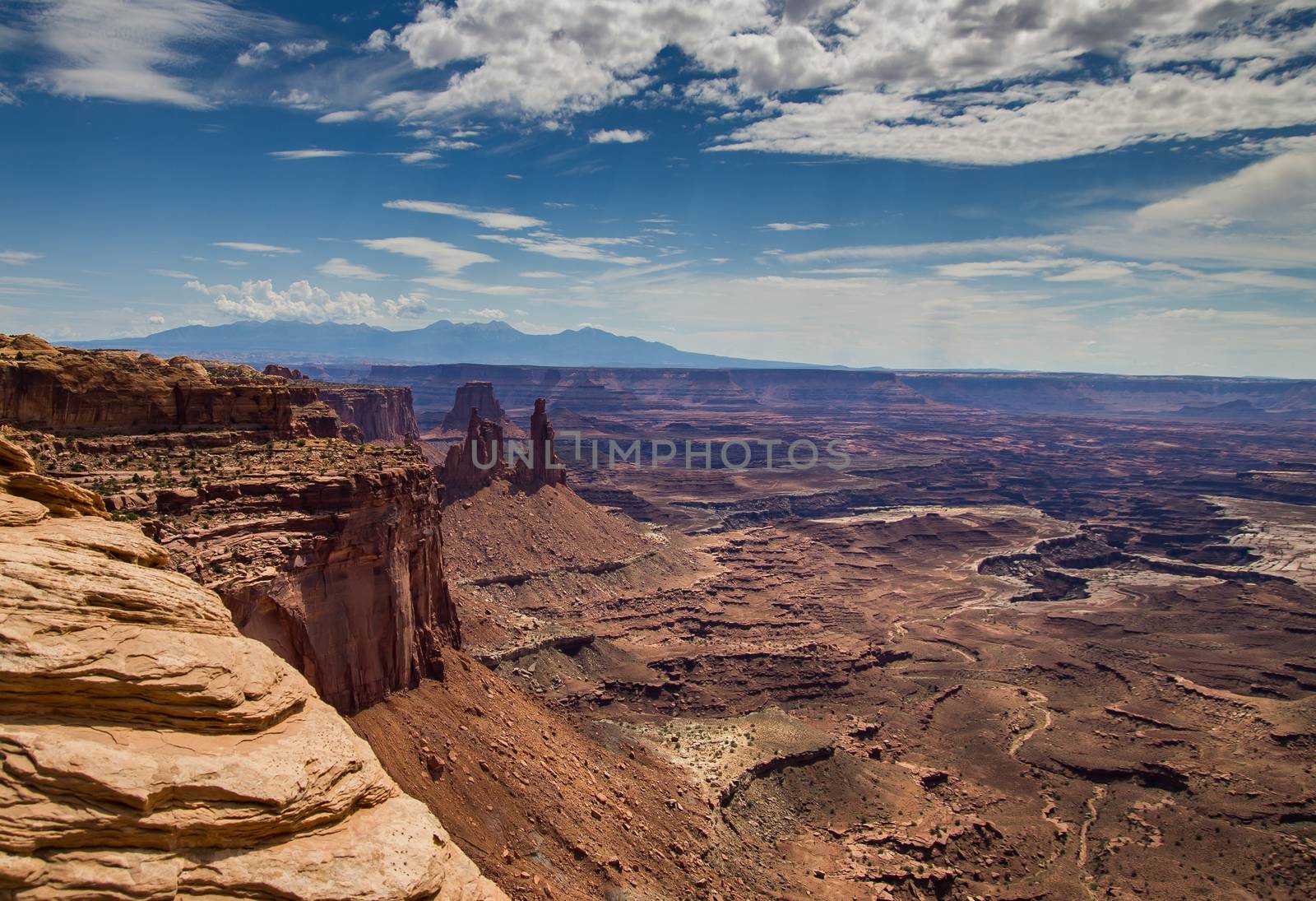 Dead Horse Point Overlook in Dead Horse Point State Park, Utah.