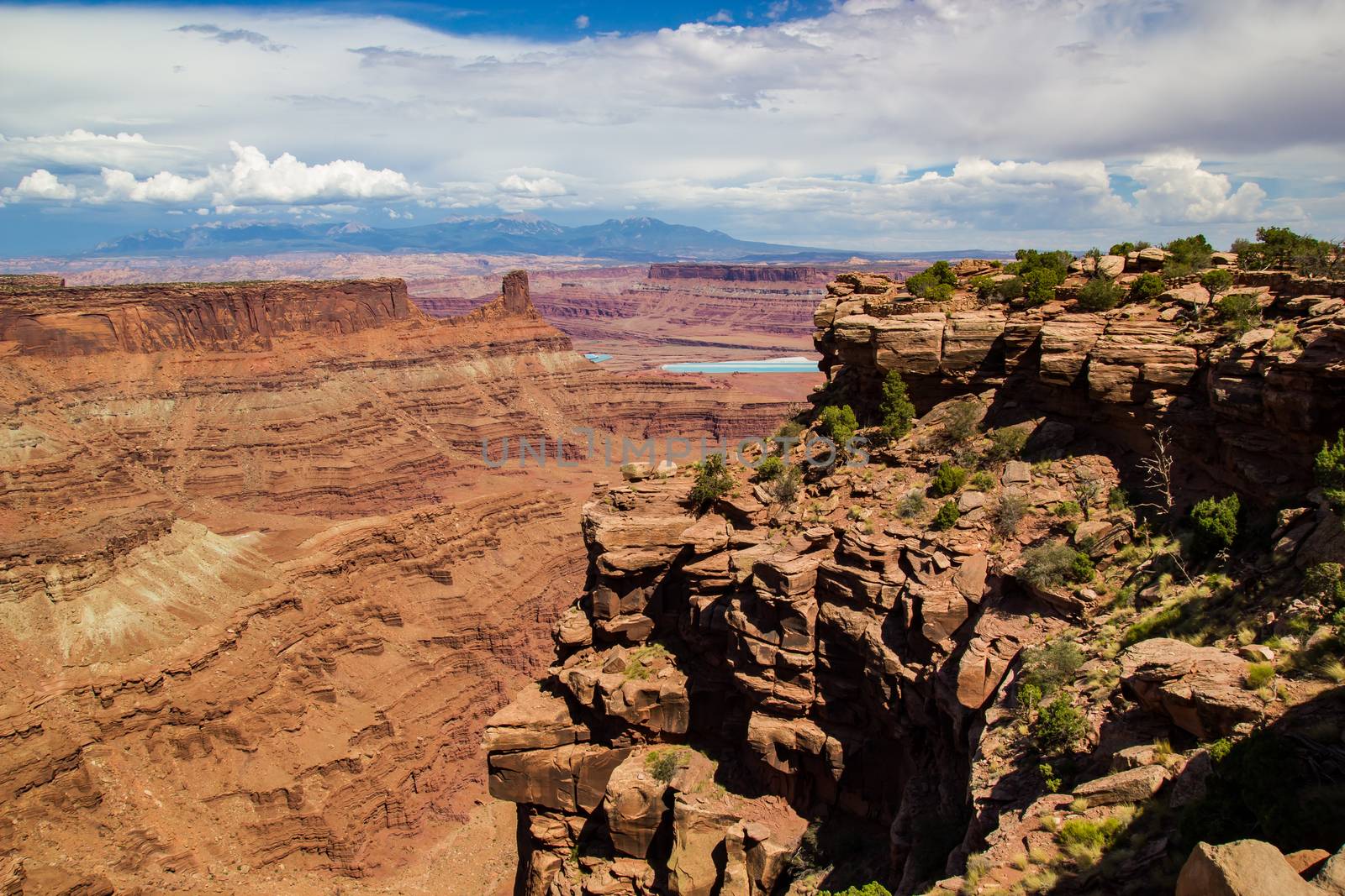 Dead Horse Point Overlook in Dead Horse Point State Park, Utah.