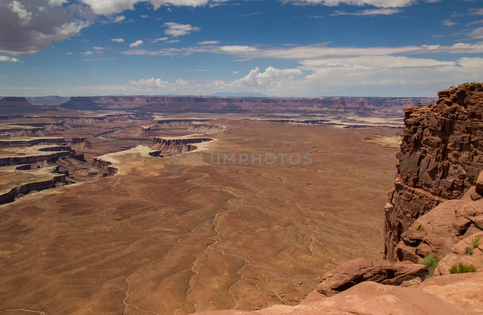 Islands in the Sky Overlook in Canyonlands National Park, Utah.