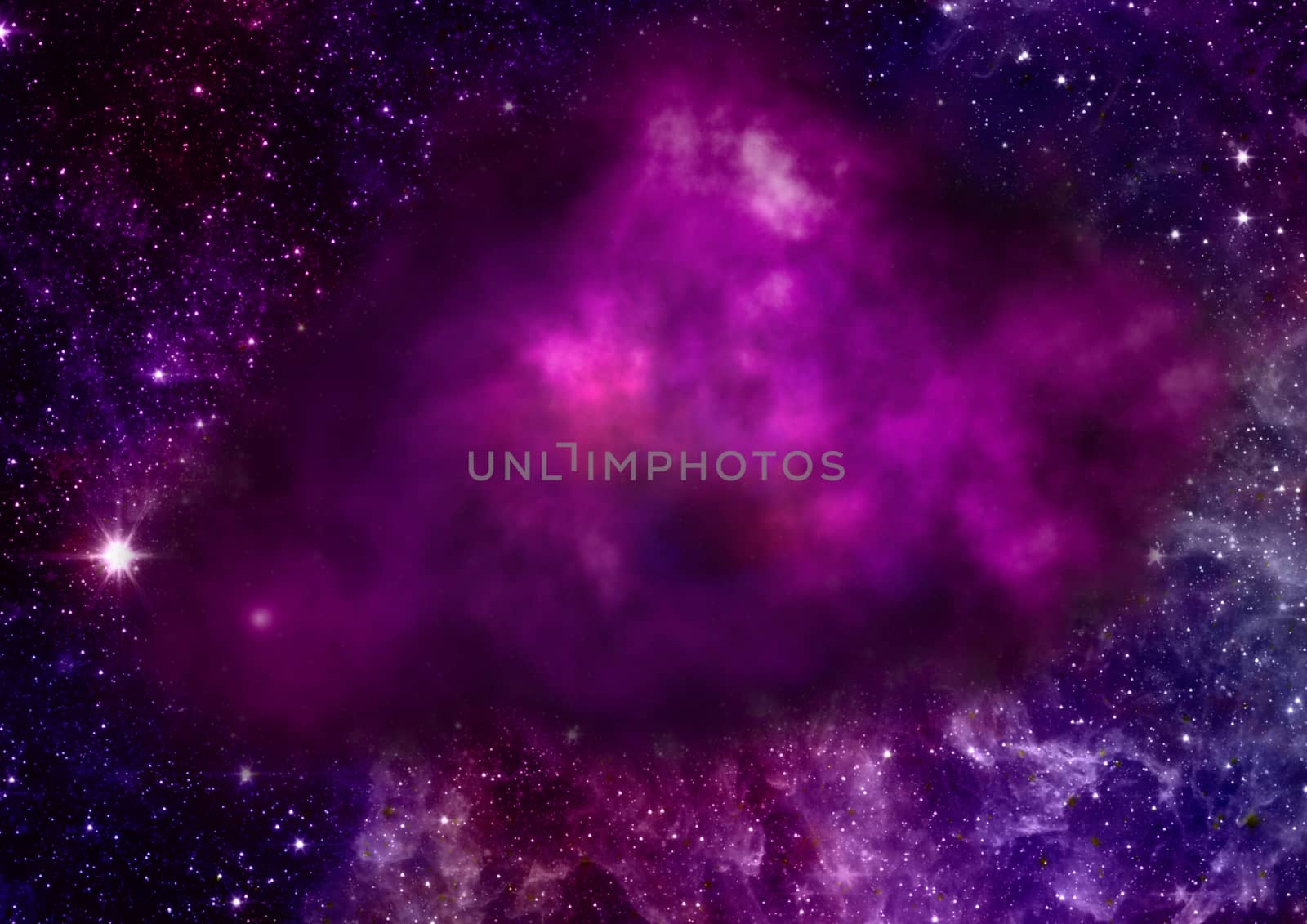Small part of an infinite star field of space in the Universe. "Elements of this image furnished by NASA".