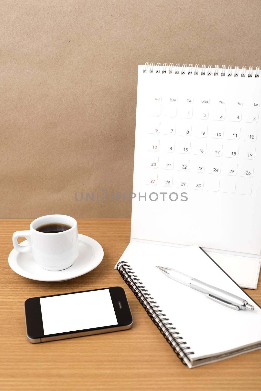 coffee,phone,notepad and calendar by ammza12