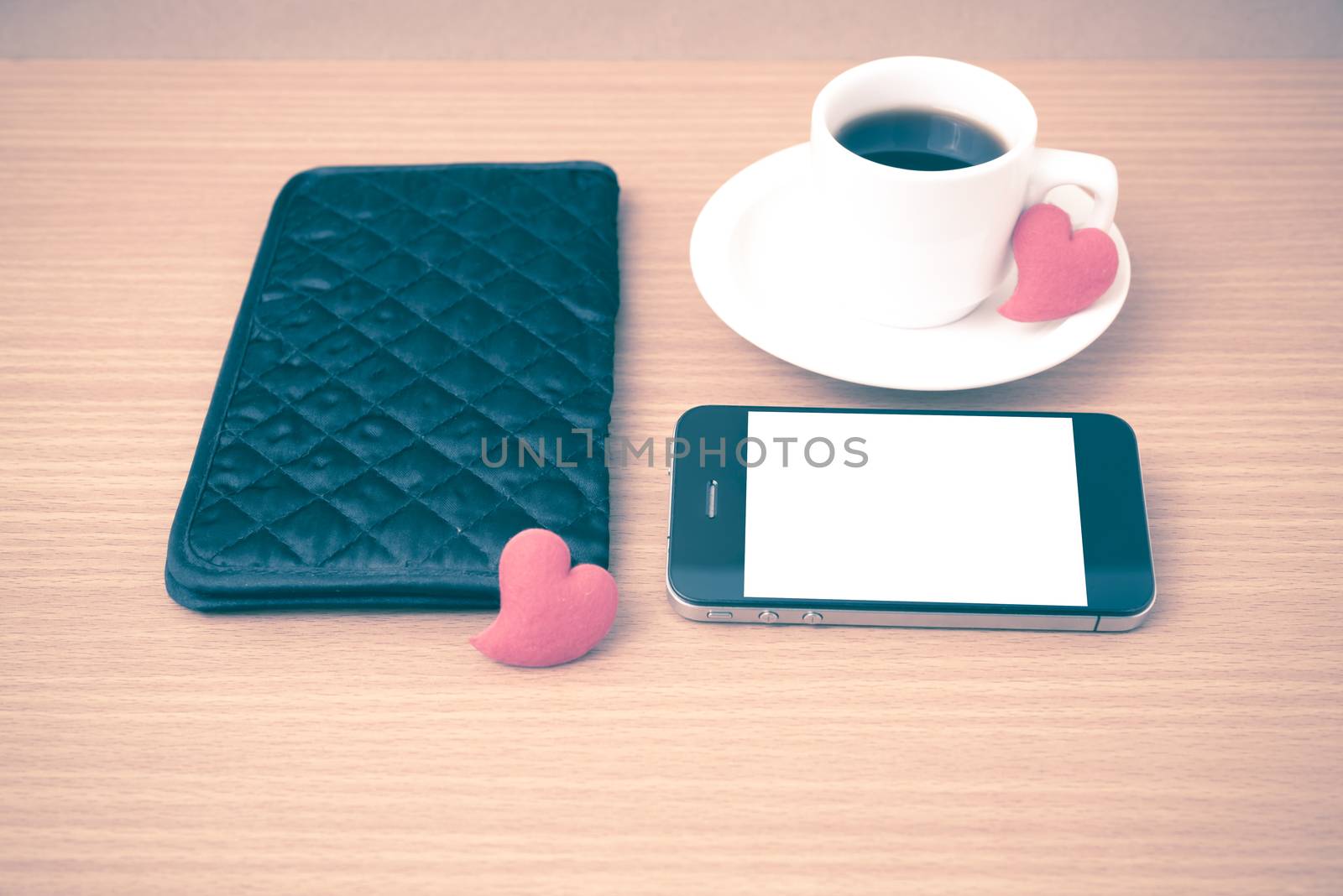 coffee,phone,wallet and heart by ammza12
