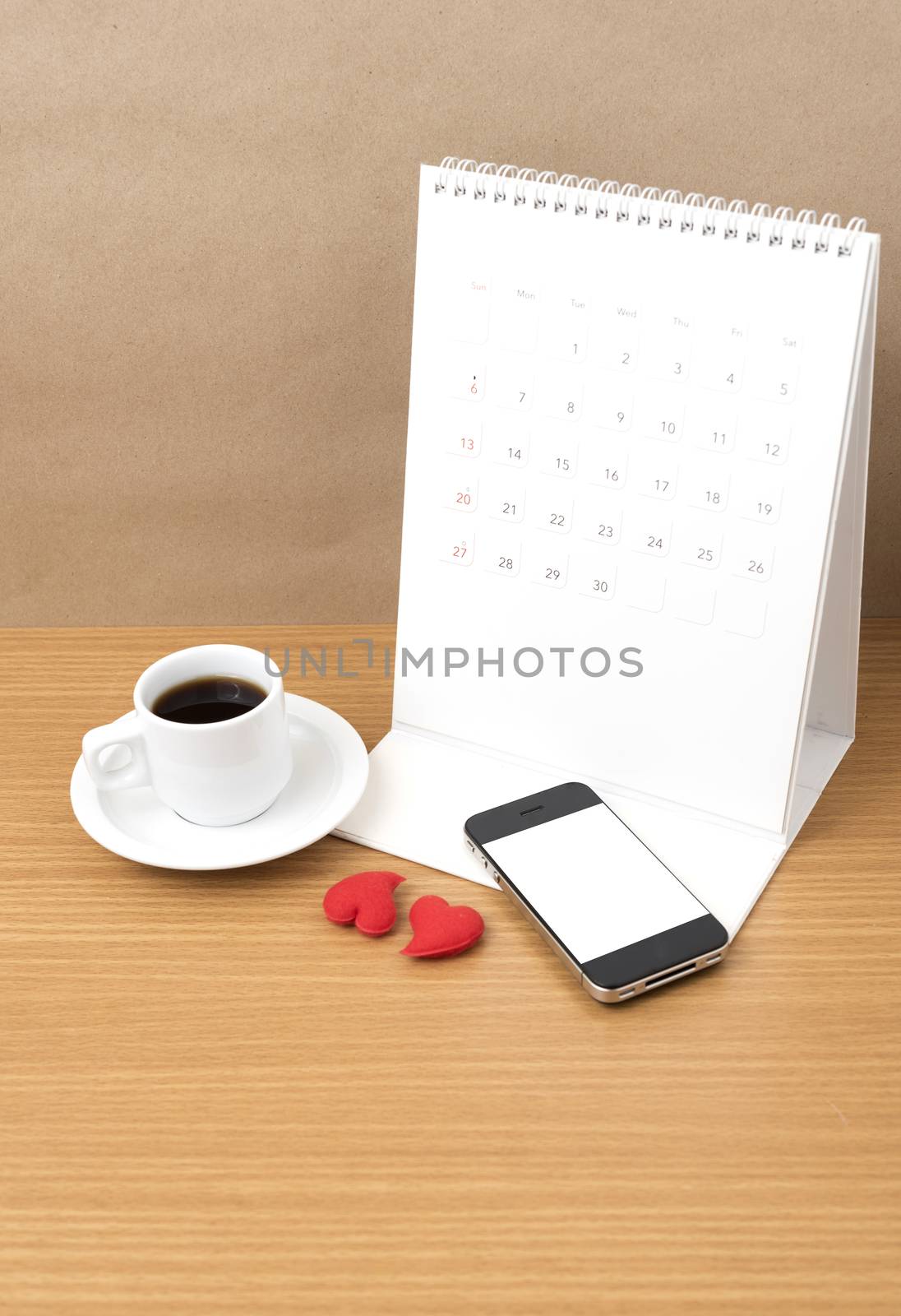 coffee,phone,calendar and heart by ammza12