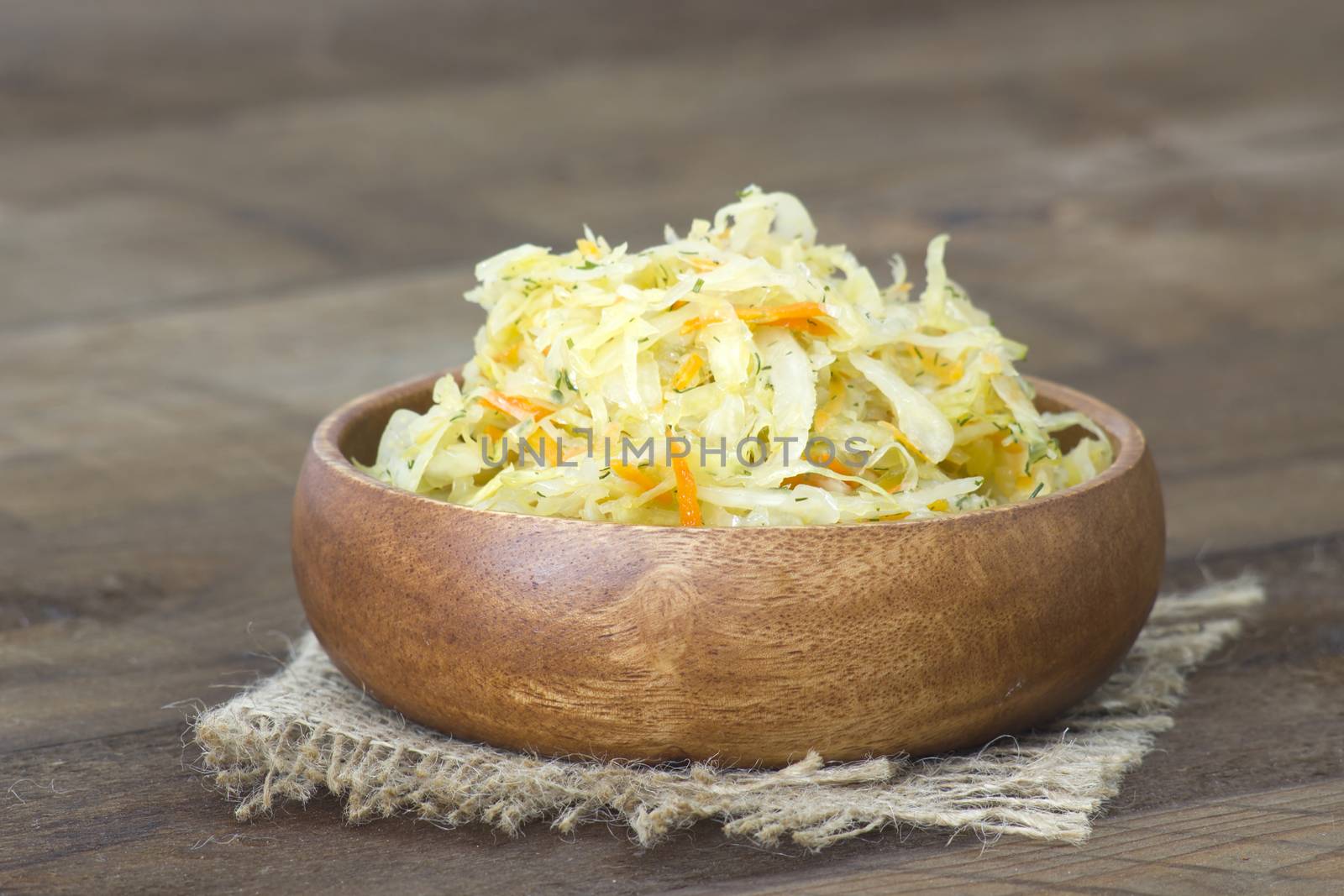 sauerkraut in a bowl