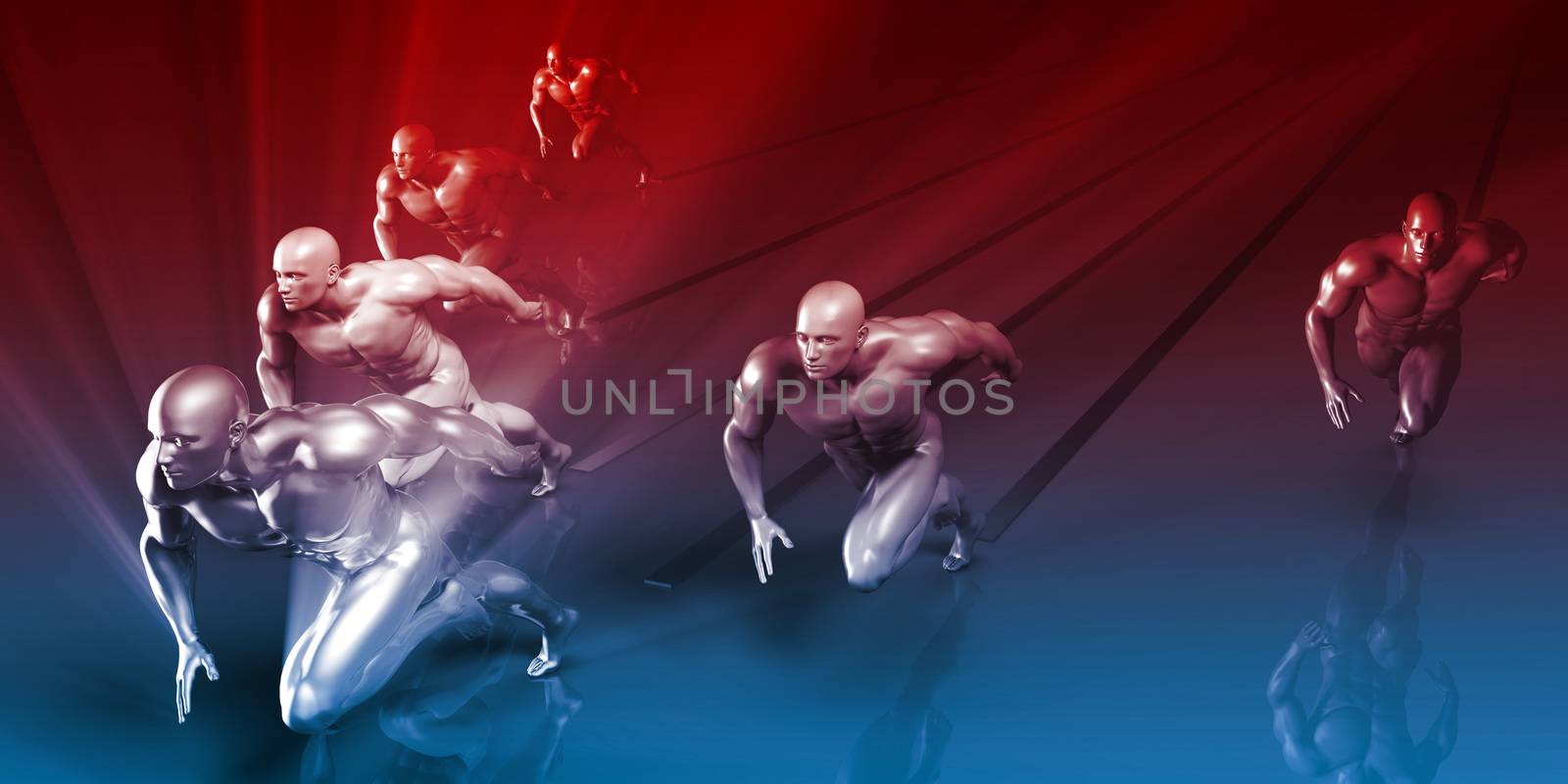 Fitness Training Program as a Art Concept