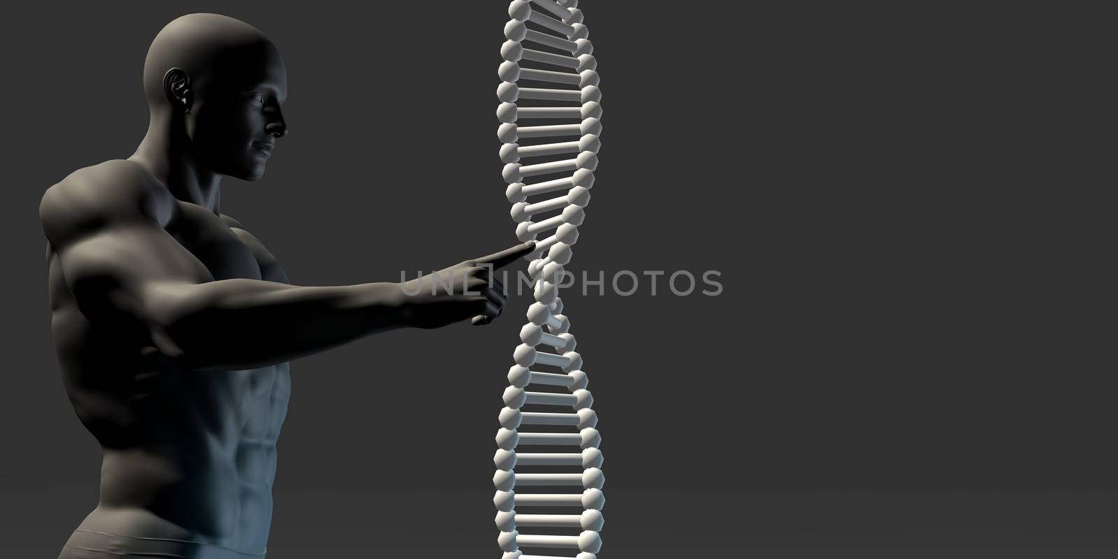 Medical Technology as a Creative Abstract Background for Science