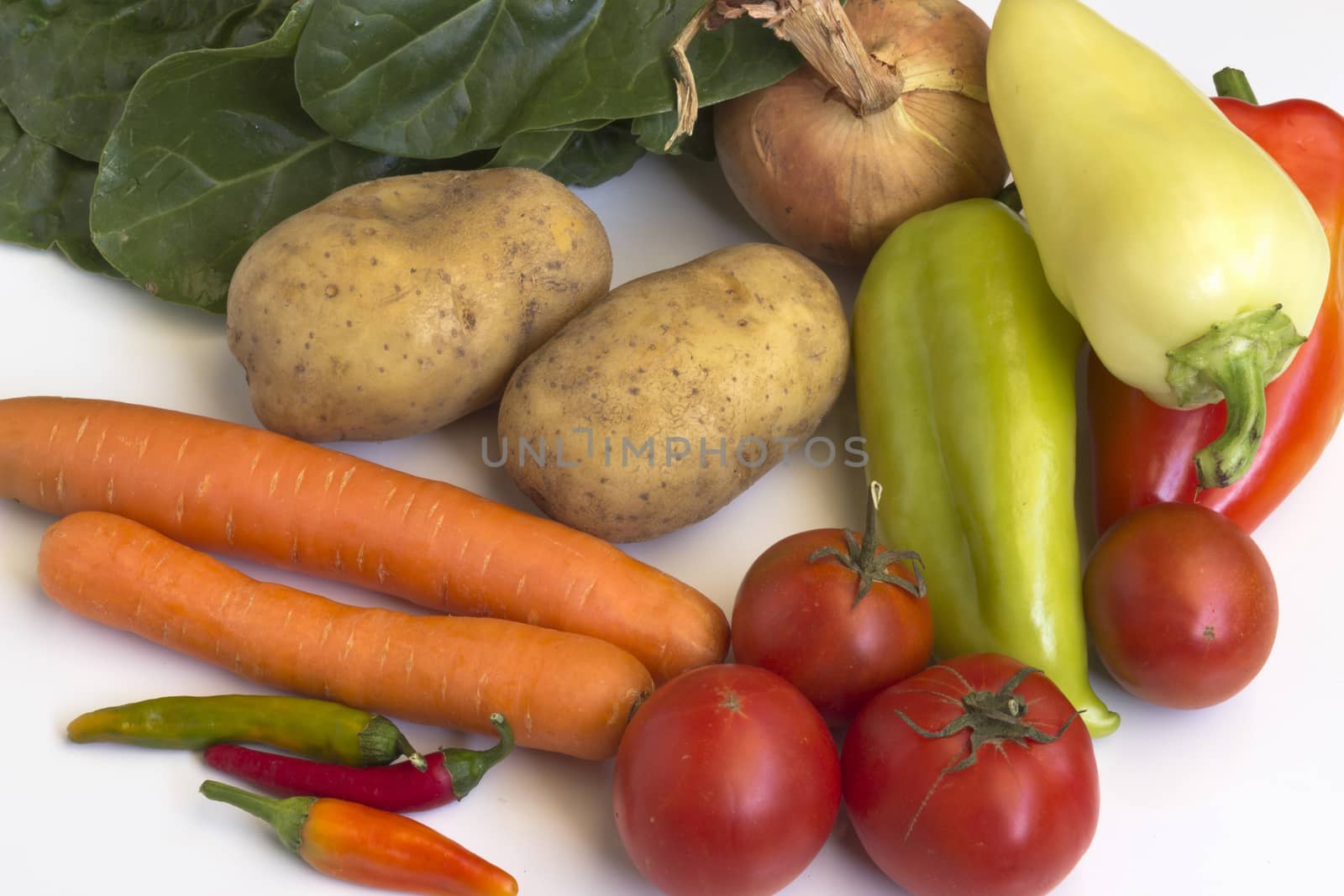Colorful vegetables by Kidza