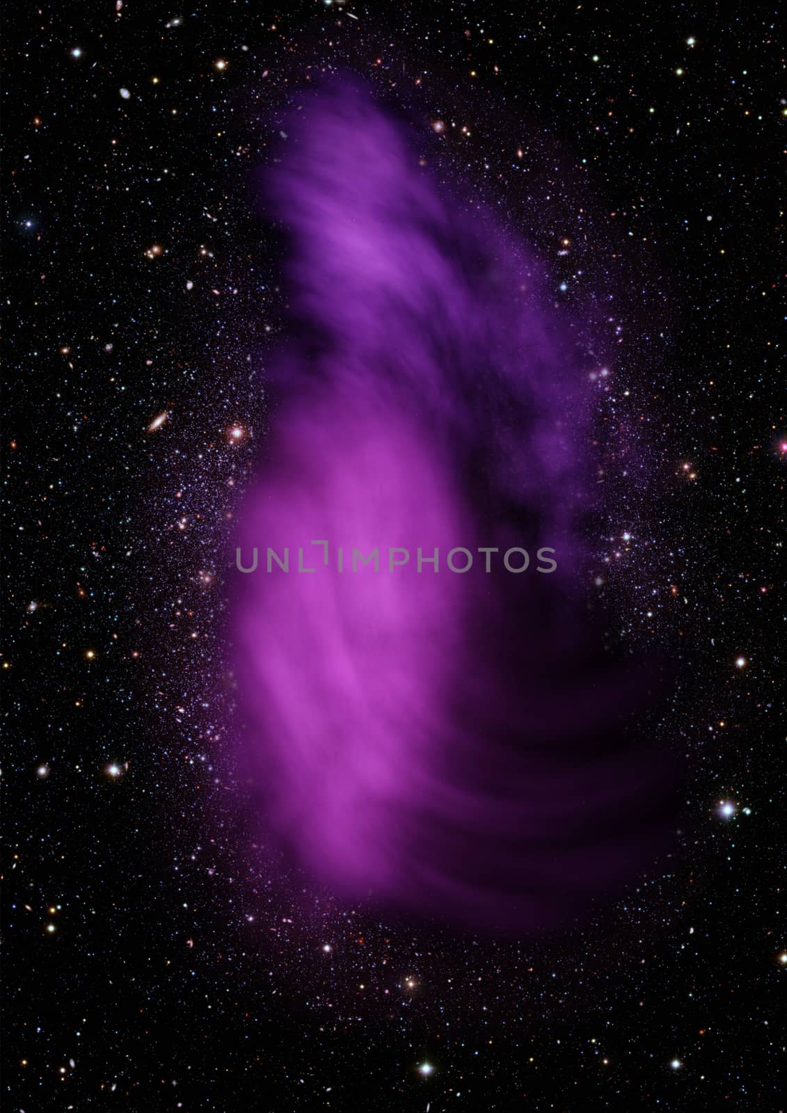 Star field in space a nebulae and a gas congestion. "Elements of this image furnished by NASA".