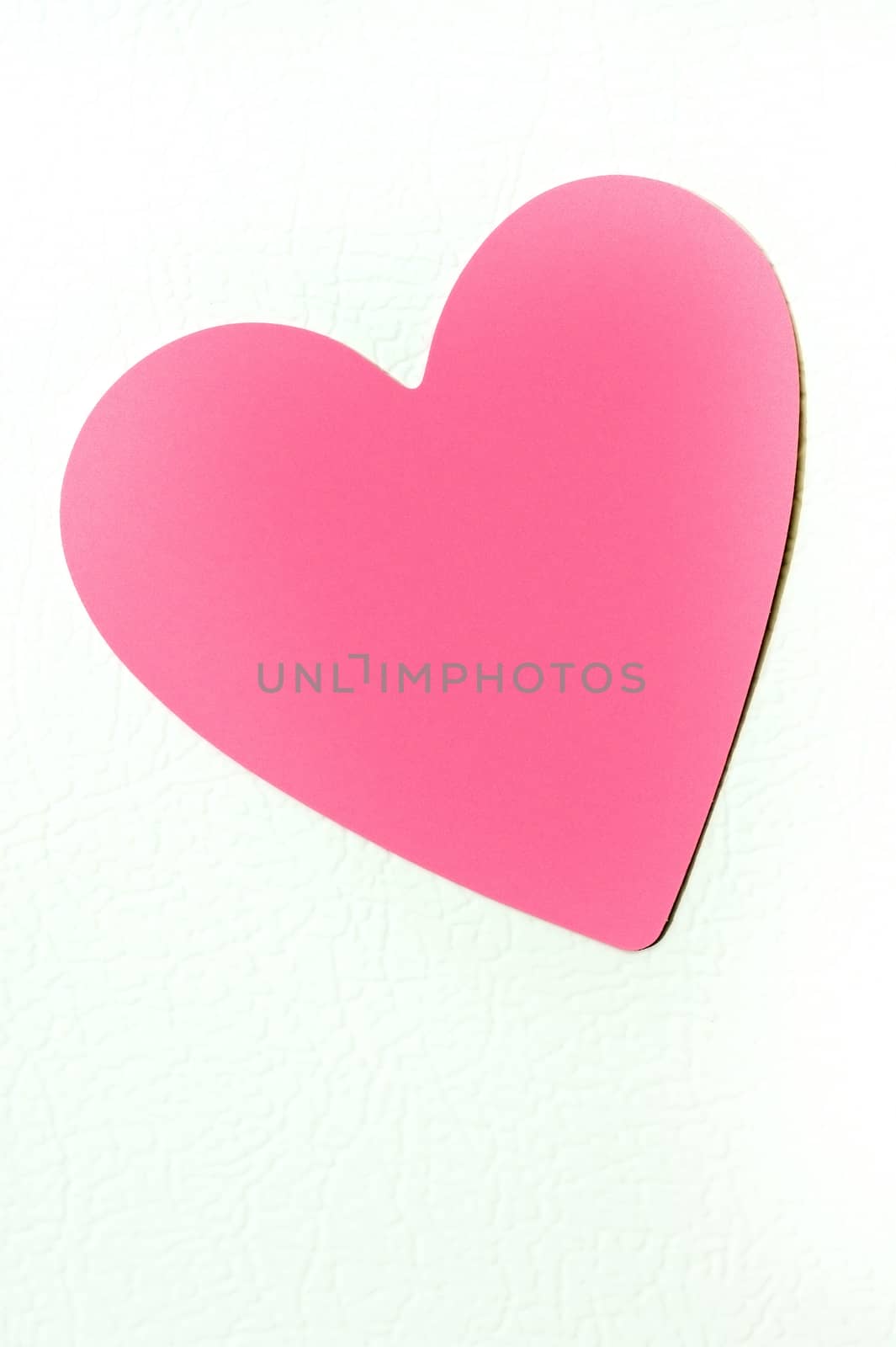 Blank Heart  Shaped Post It Note by stockbuster1