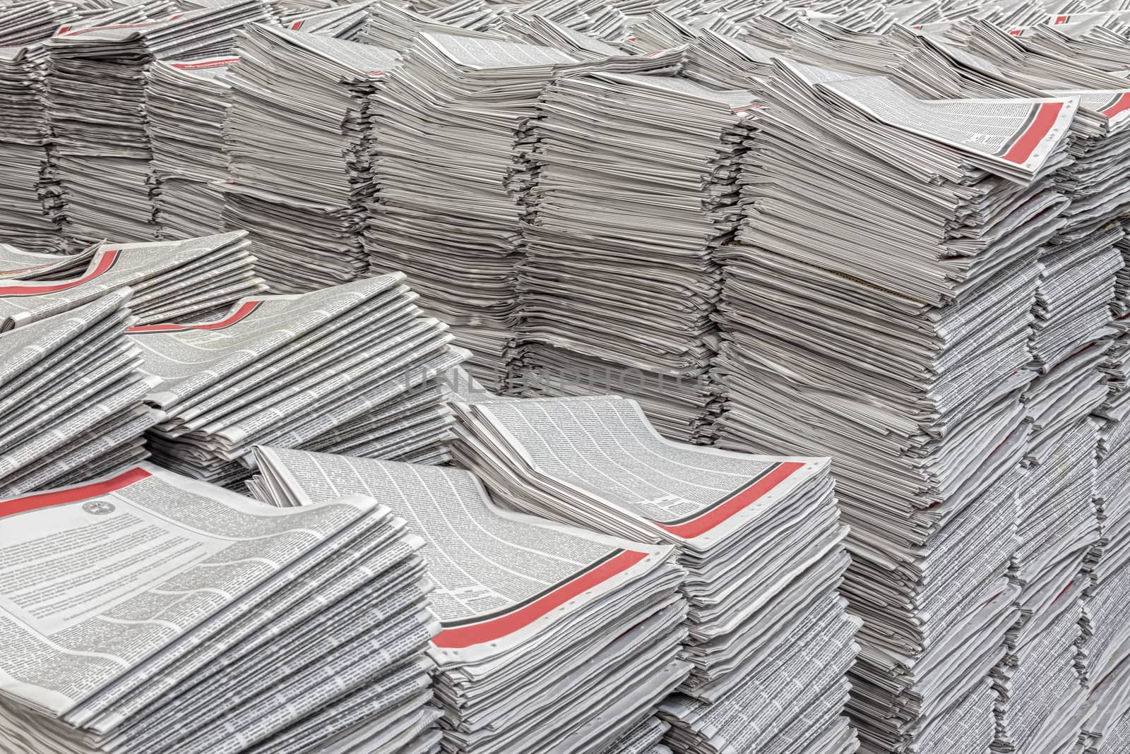 Stacks of Newspapers by stockbuster1