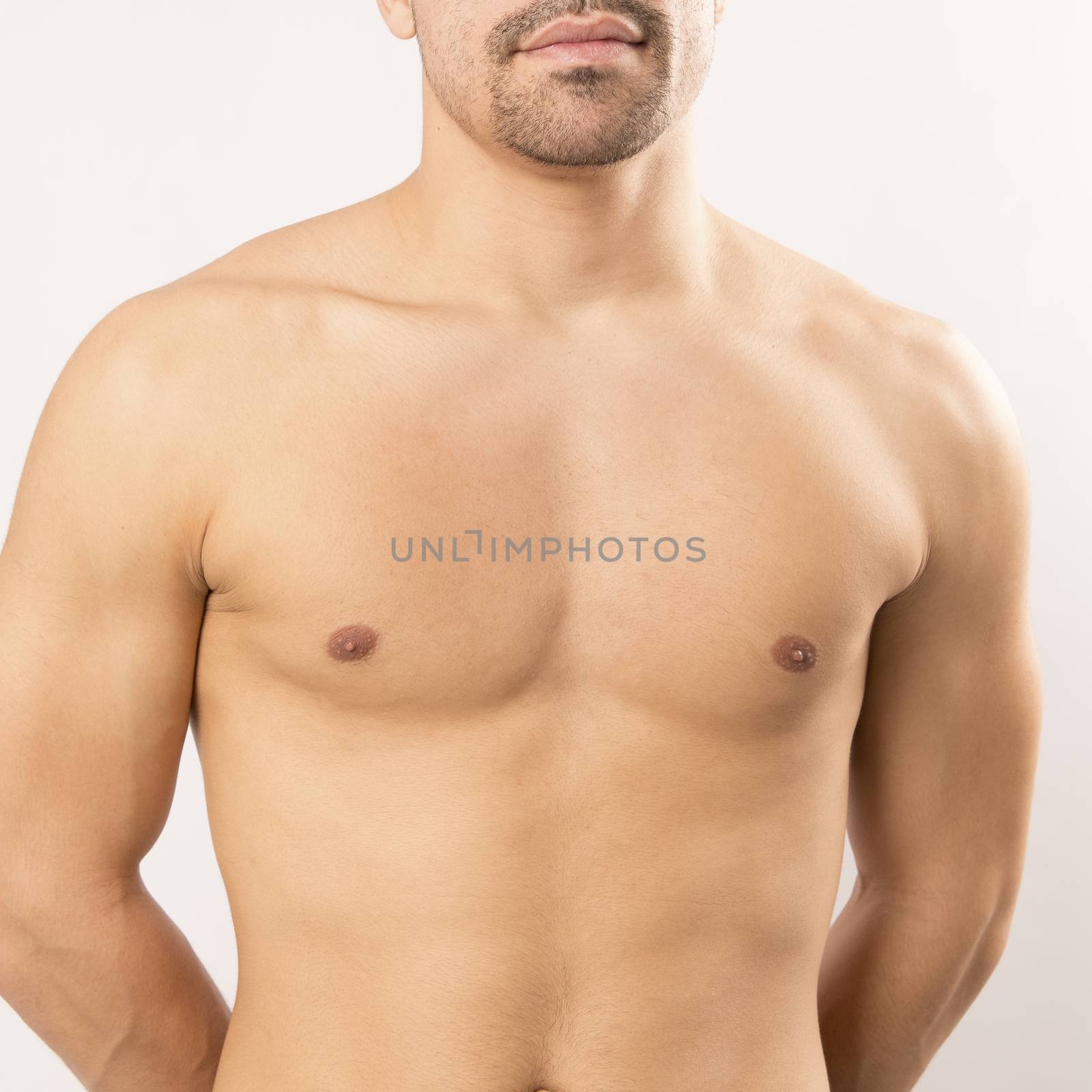 Beautiful Strong model man model gay homosexual