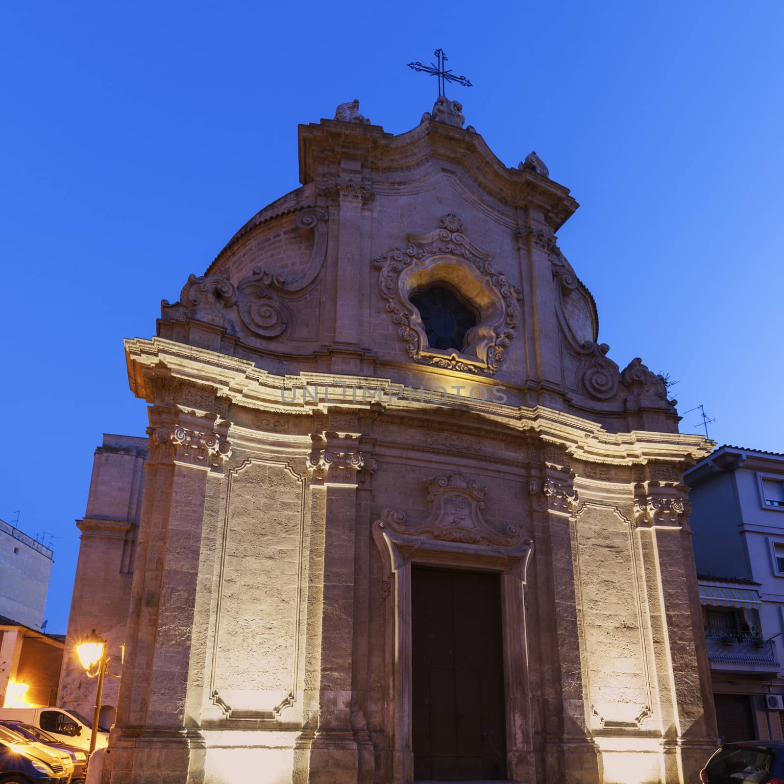 Chiesa dell'Addolorata in the center of Foggia. Foggia, Apulia, Italy.